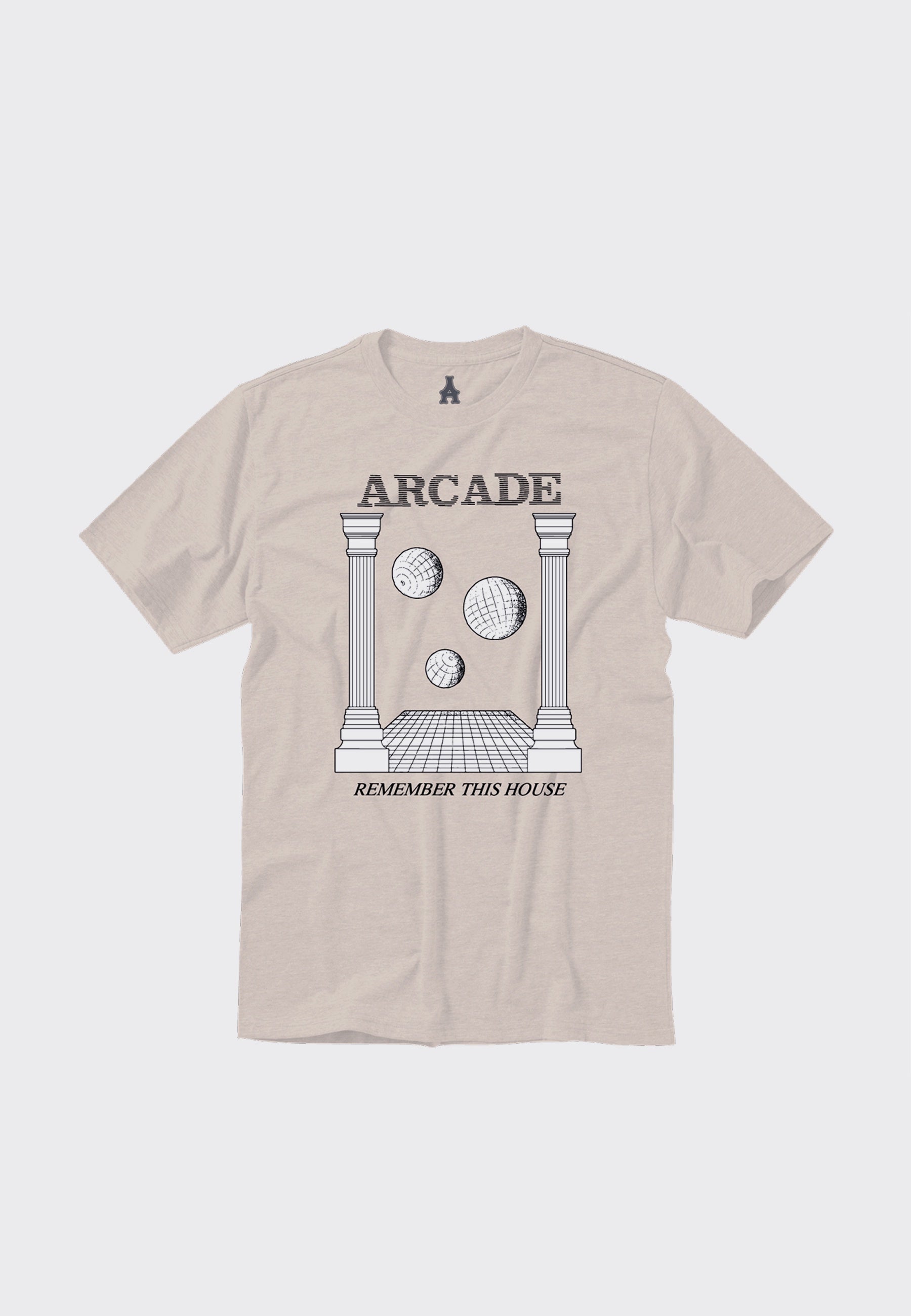 Remember This House T-Shirt - cream