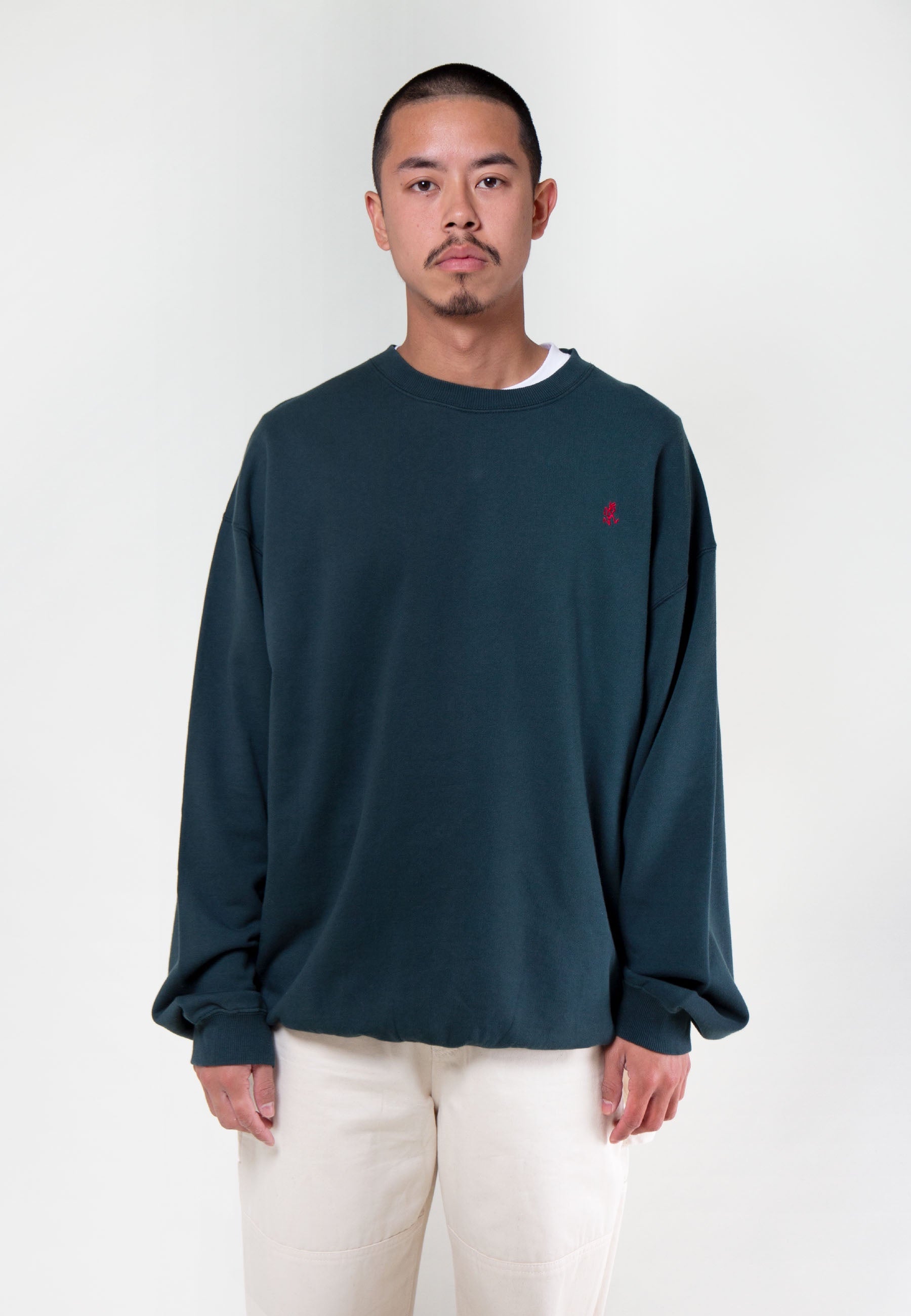 Sweat Shirt French Terry - deep forest