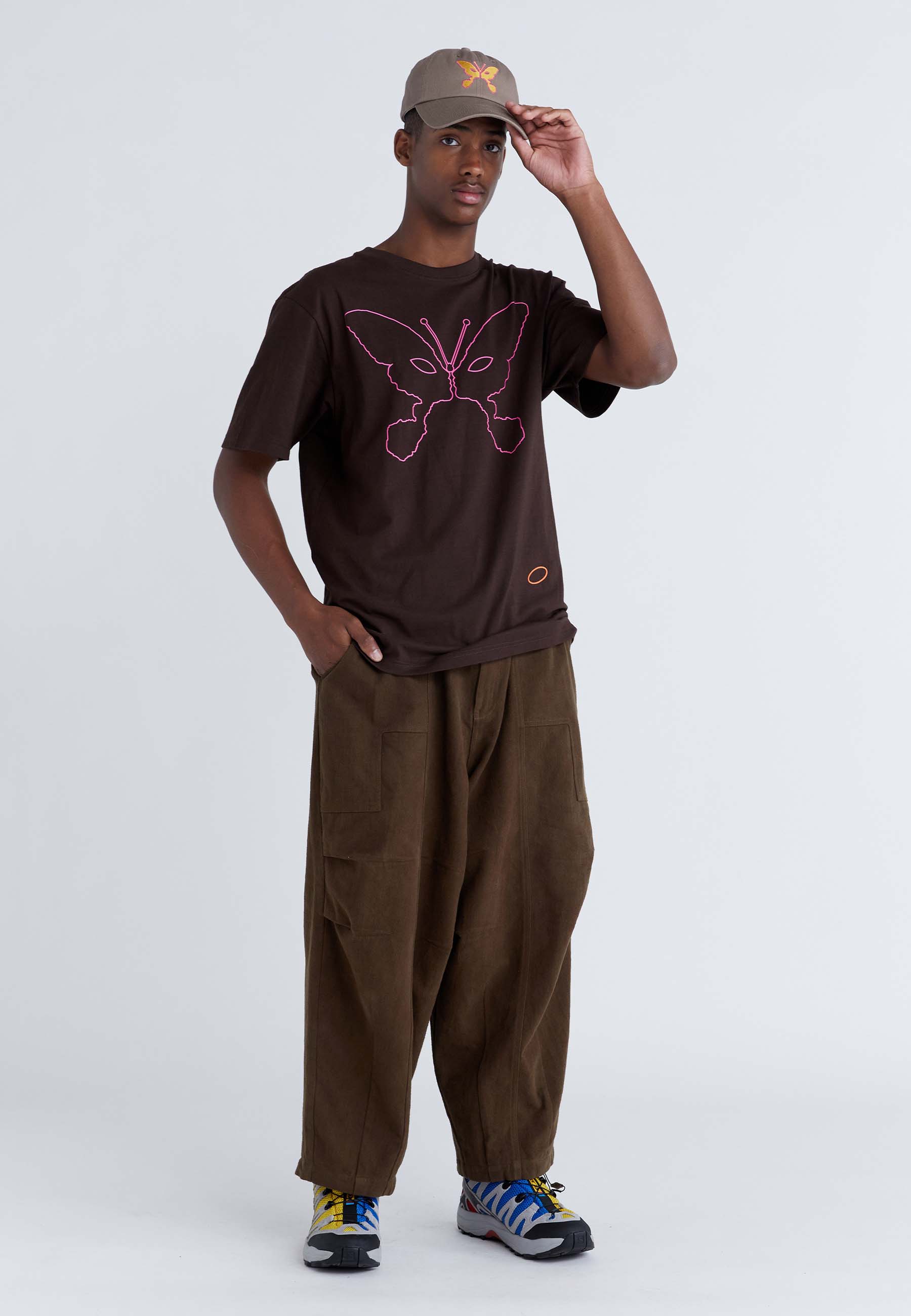 Butterfly Effects T-Shirt - Coffee