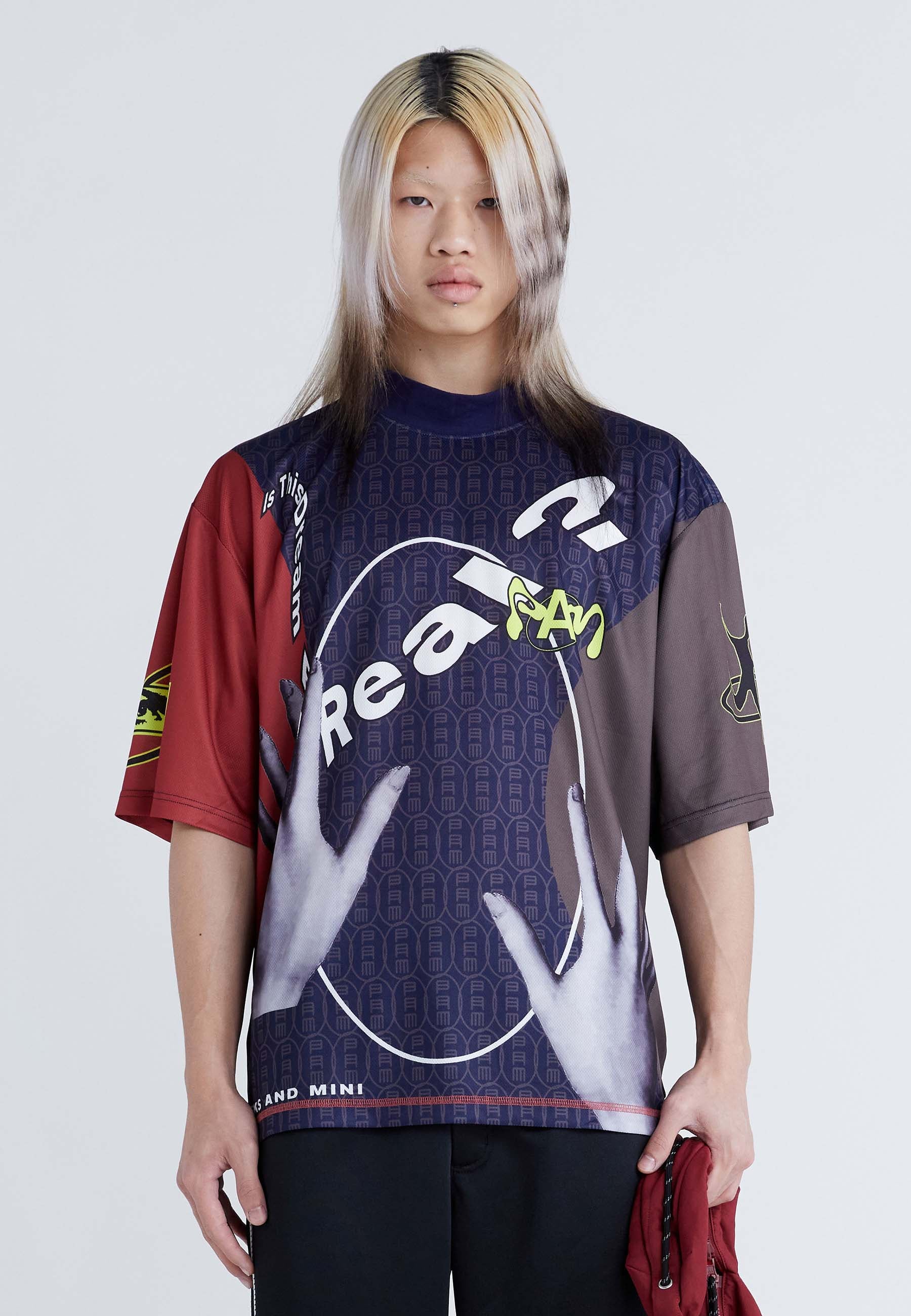 Phantasy Mock Neck Top - Multi
