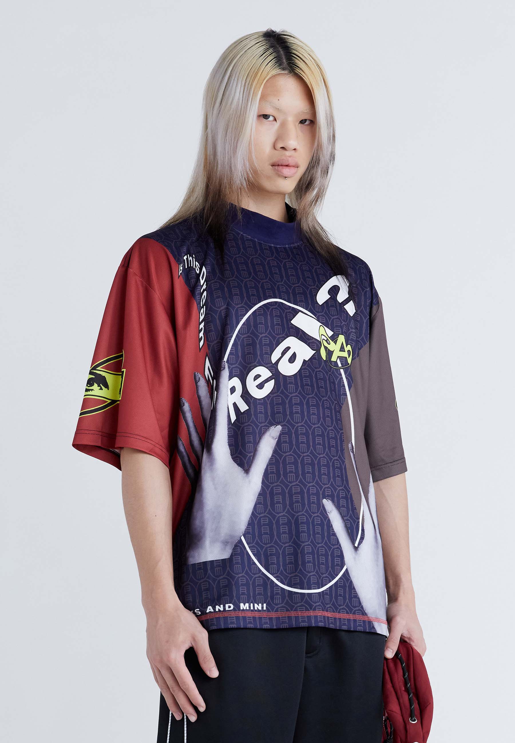 Phantasy Mock Neck Top - Multi