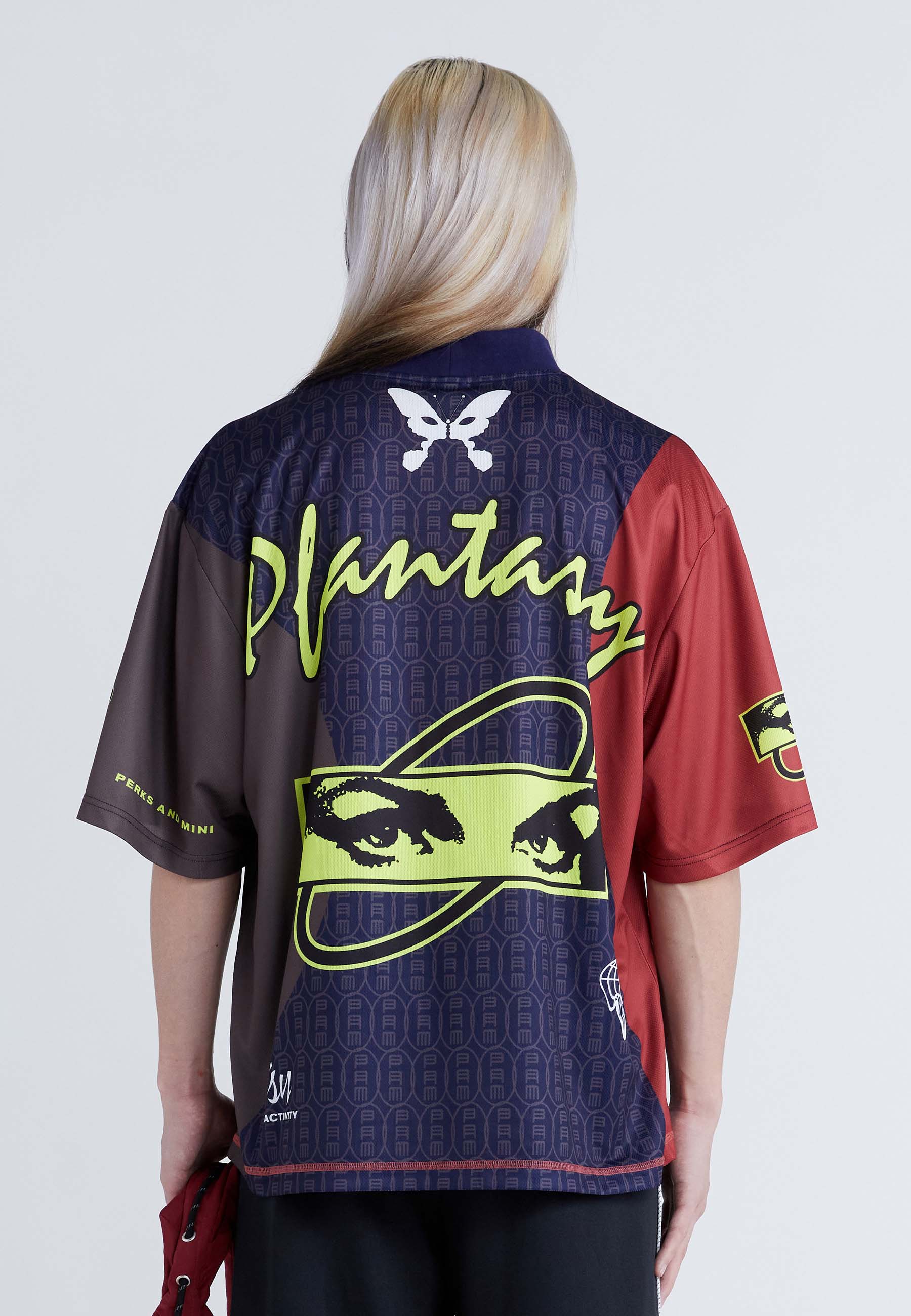 Phantasy Mock Neck Top - Multi
