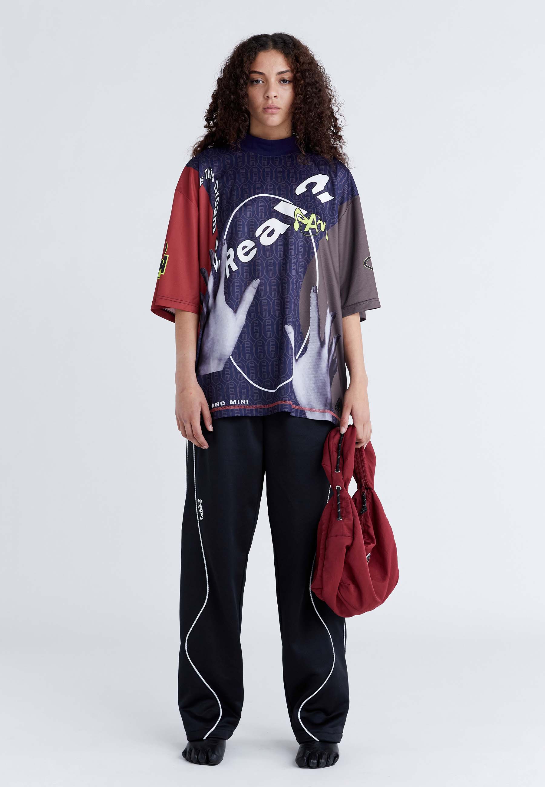 Phantasy Mock Neck Top - Multi