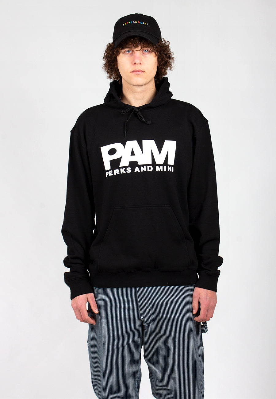 B.T.C Logo Hooded Sweat - black