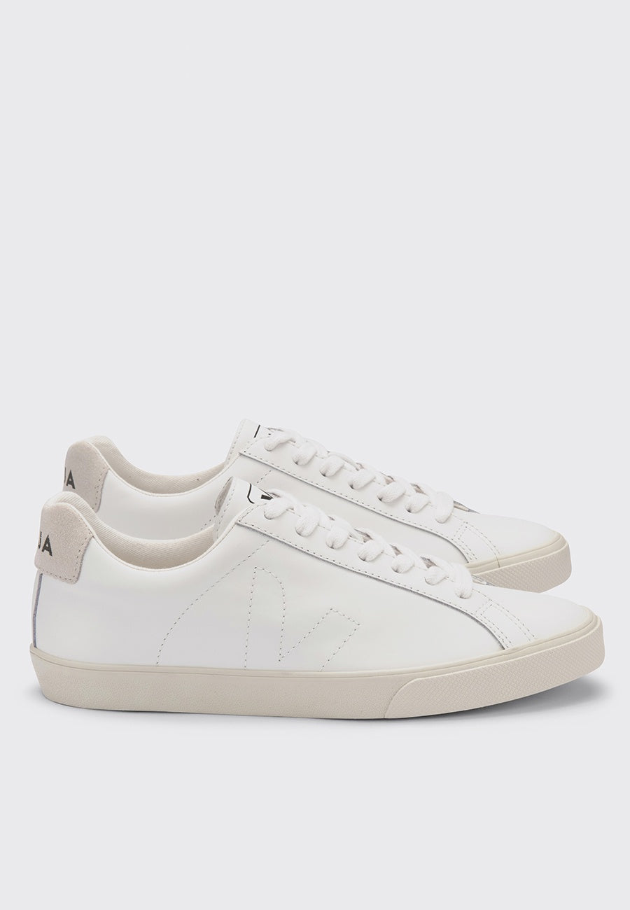 Veja | Esplar Low Leather - extra white | Good As Gold, NZ