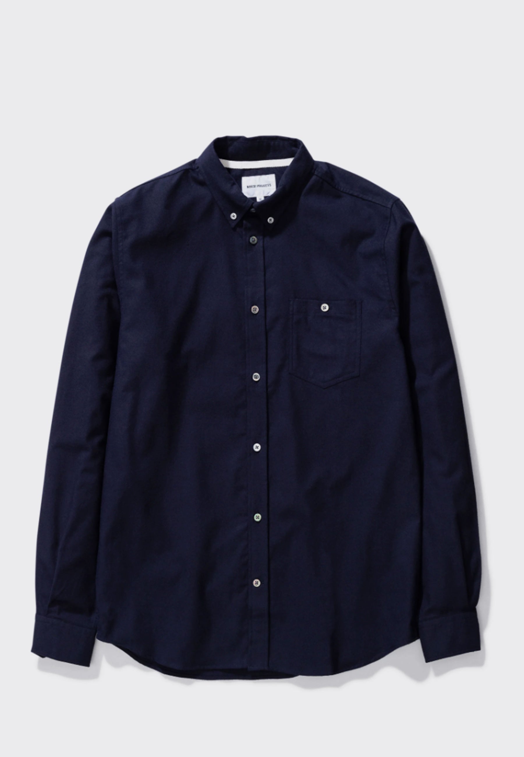 Anton Brushed Flannel - dark navy