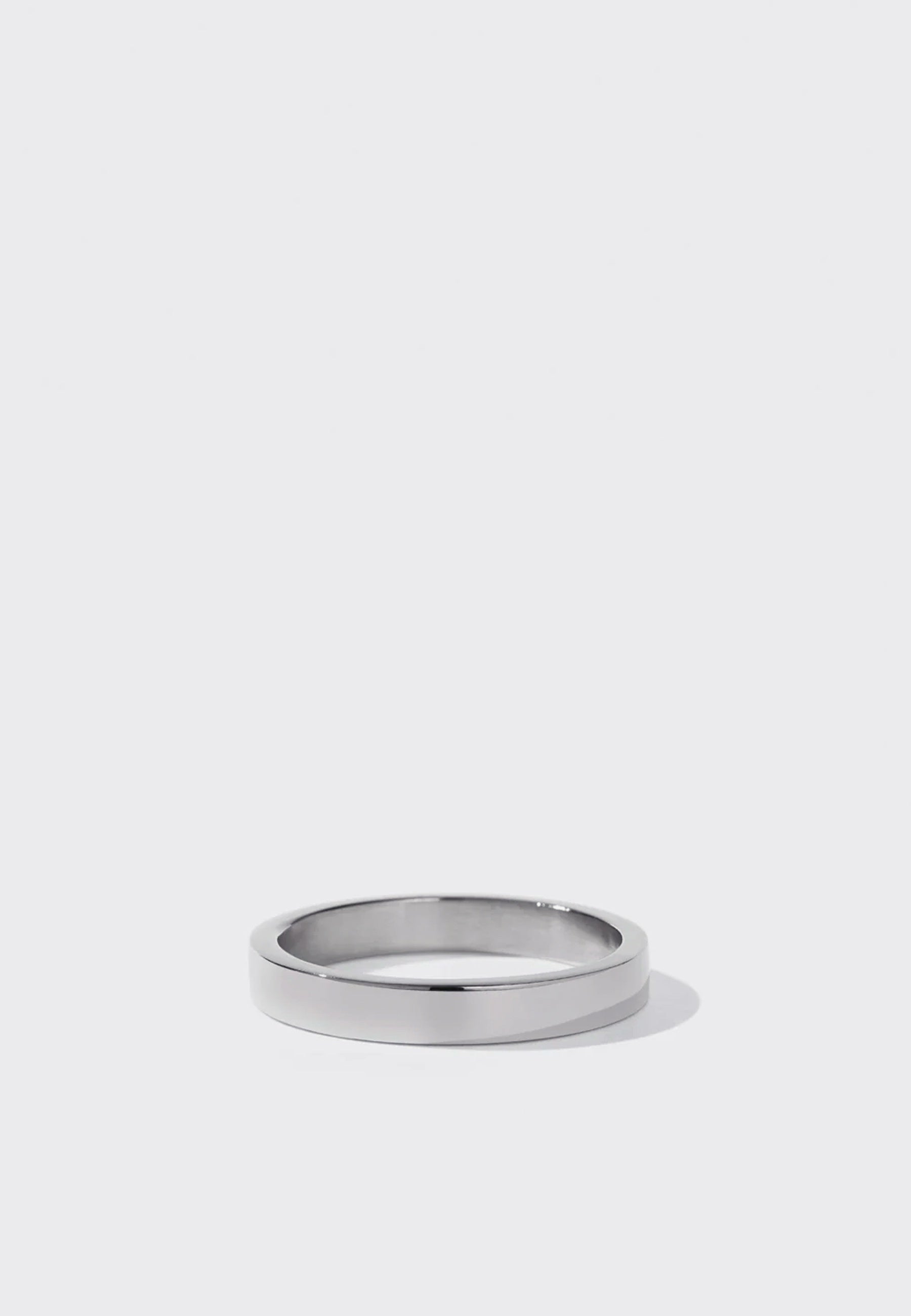 3mm Plain Band - Silver