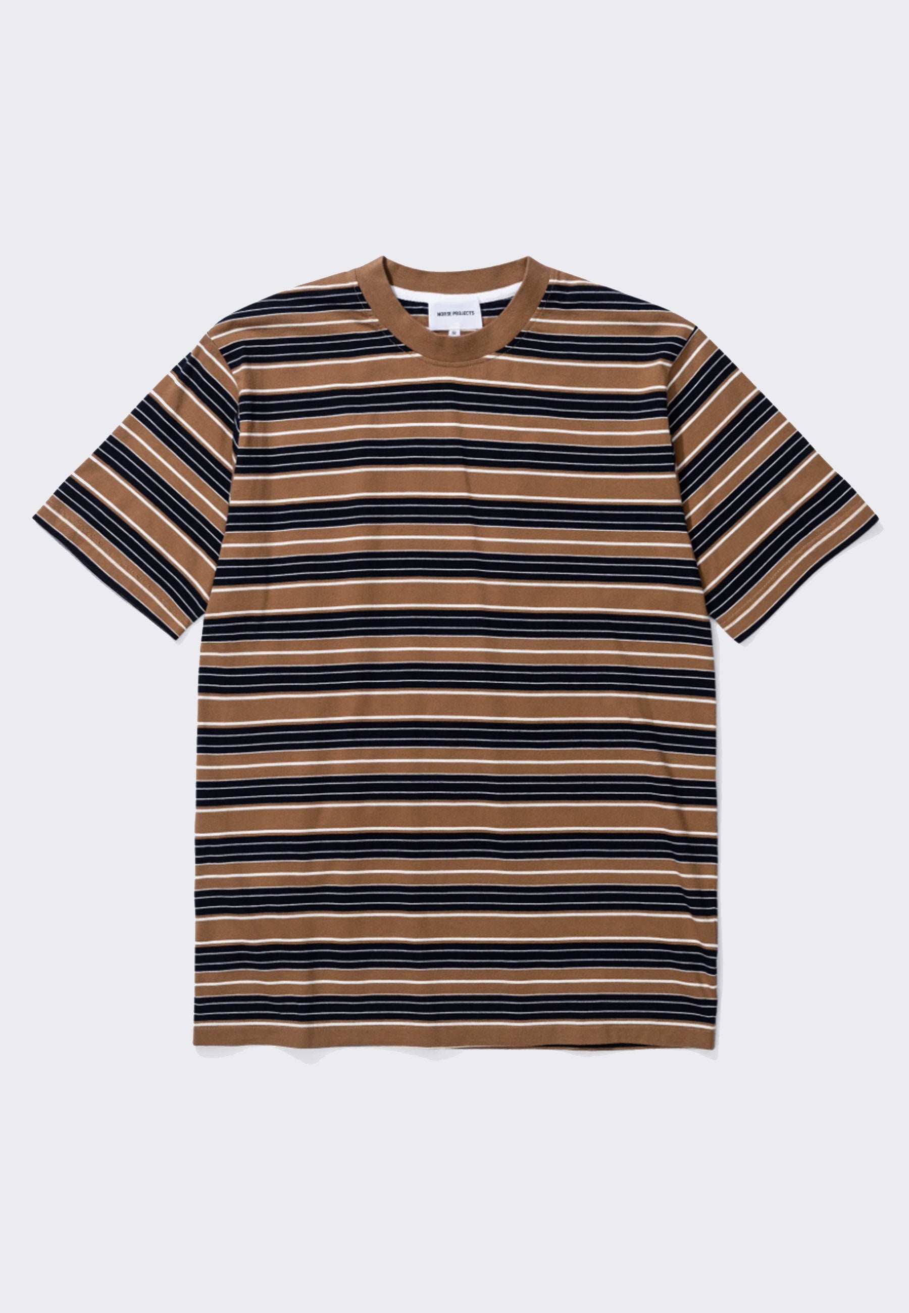 Johannes Multi Stripe T-Shirt - duffle