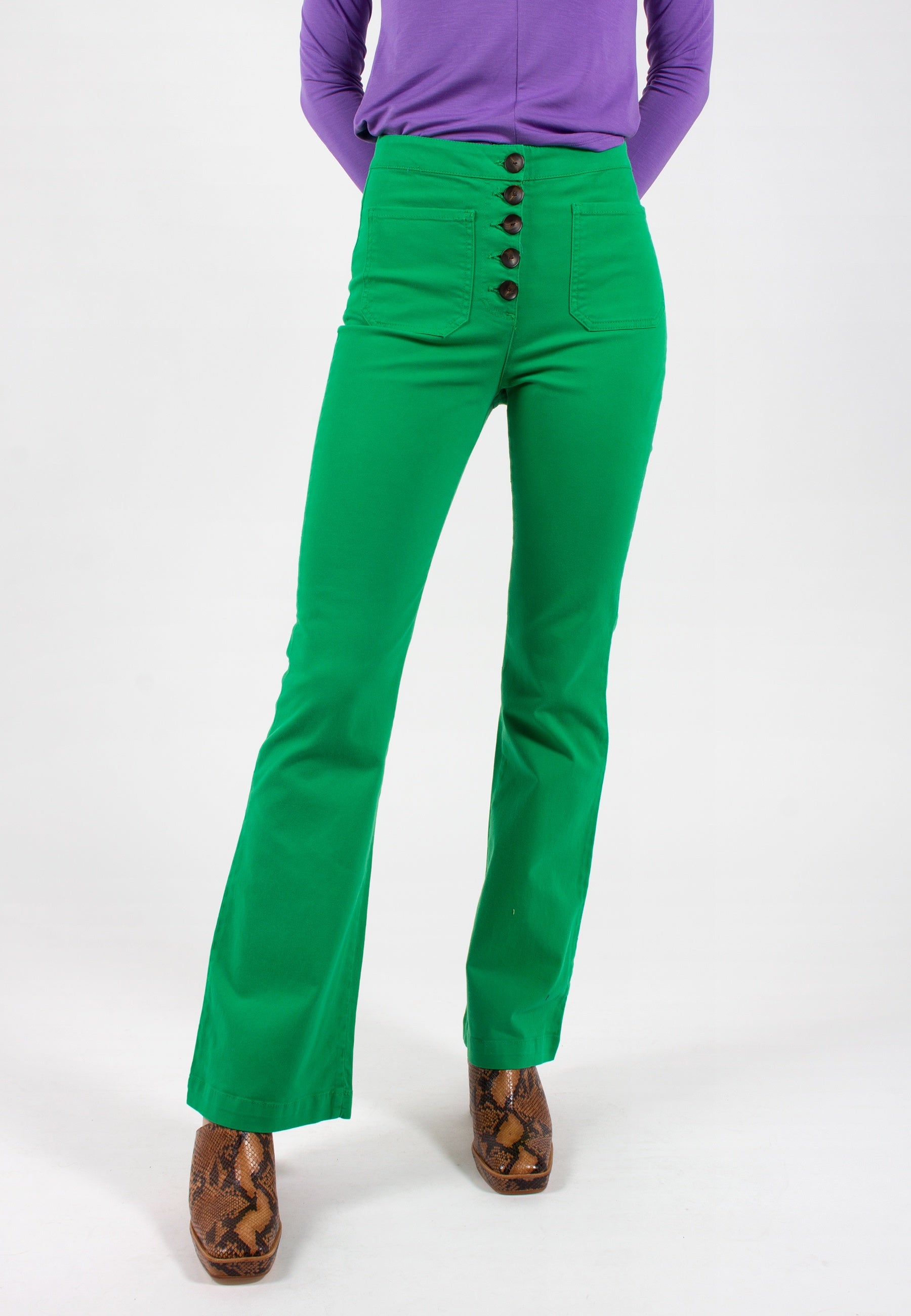 Margherita Pant - green