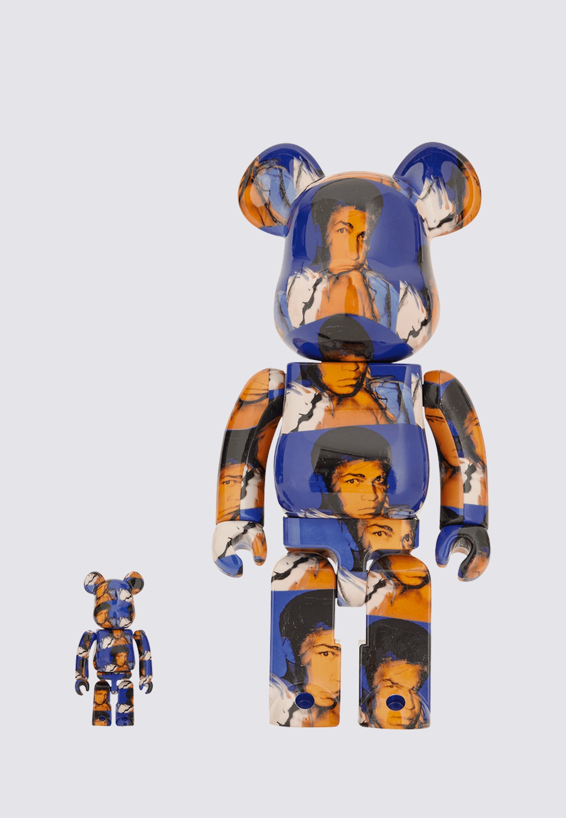 Be@rbrick Andy Warhols Muhammad Ali 100% + 400% Set
