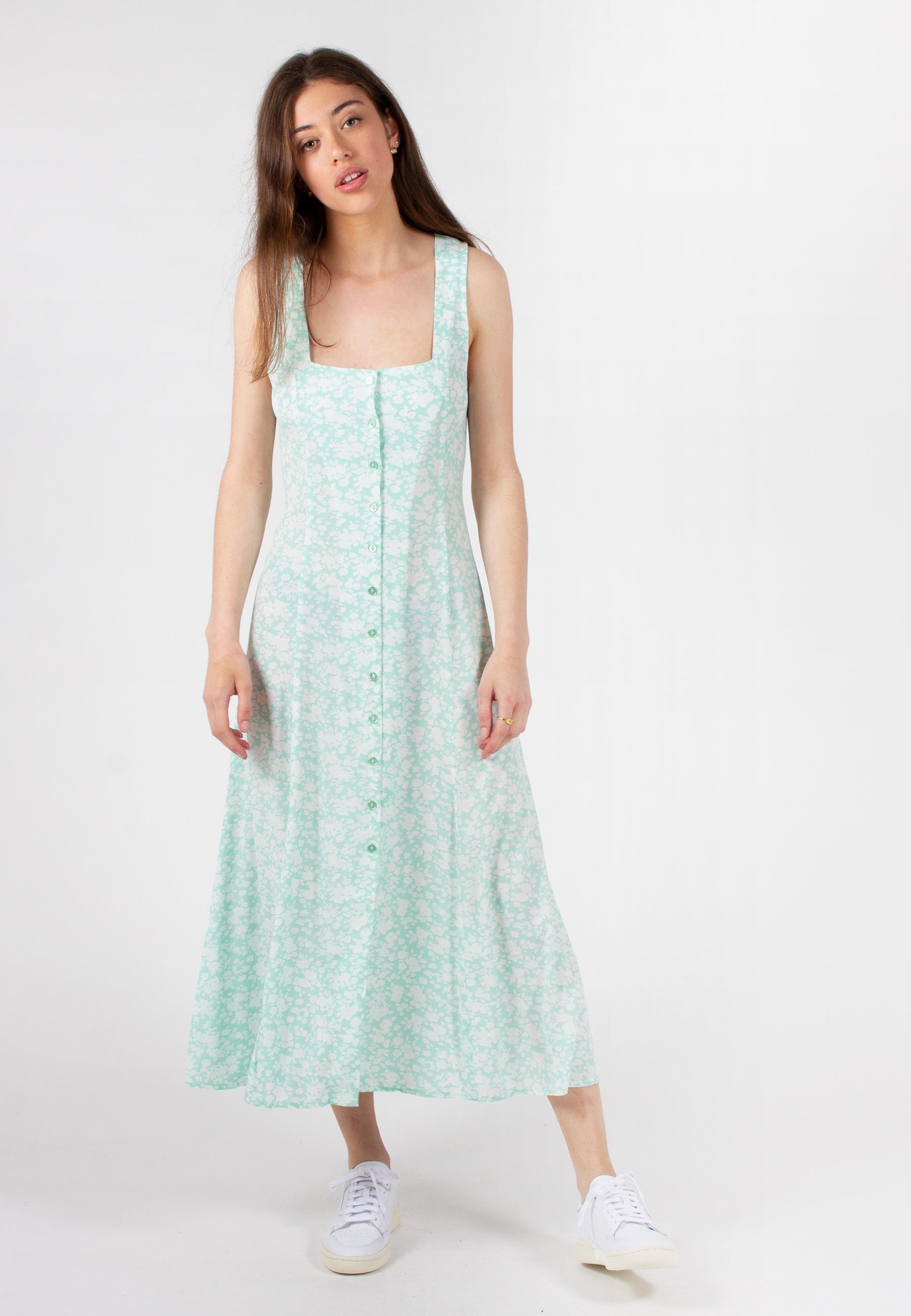 Claire Blossom Dress - freshmint