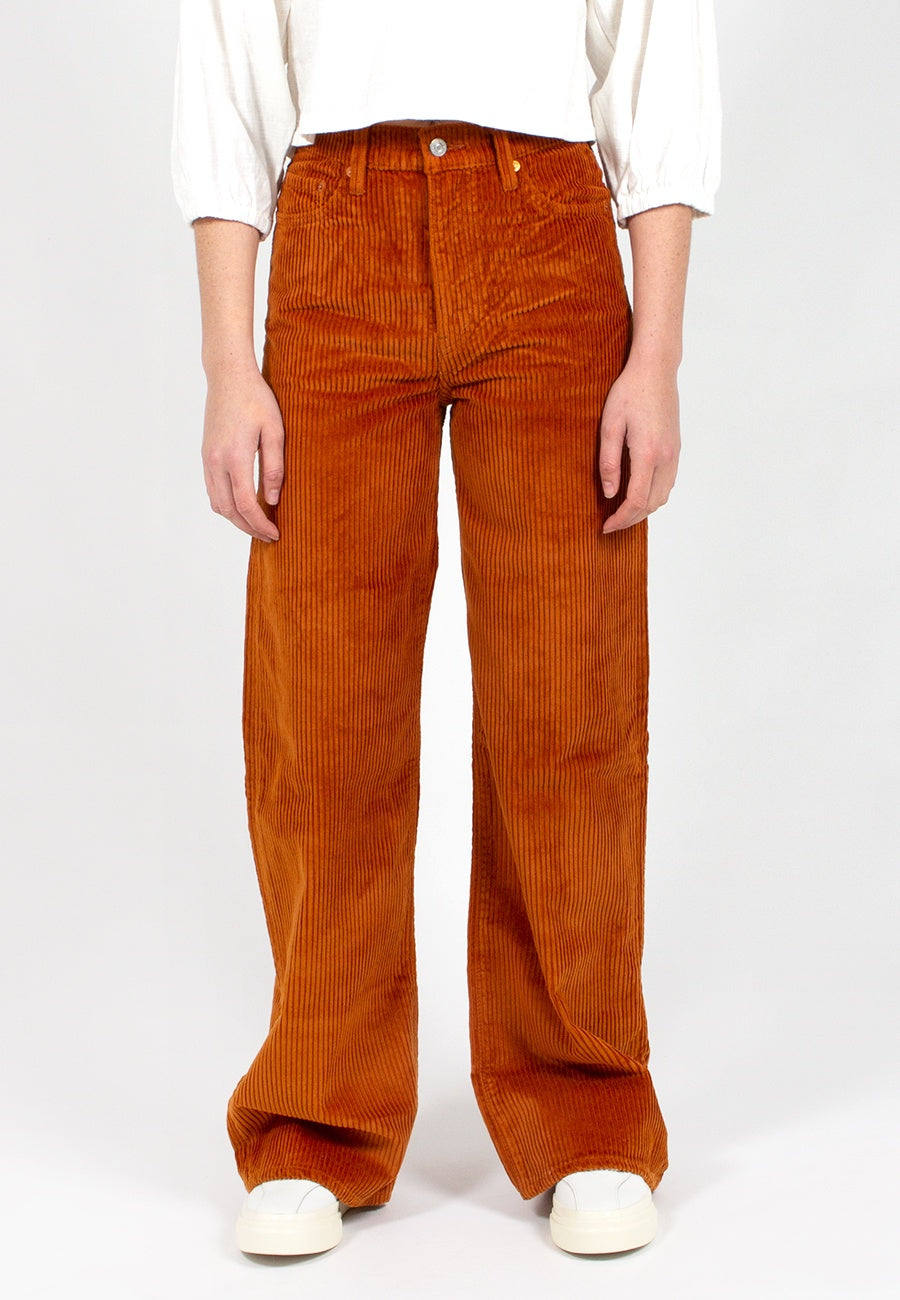 Levis | Ribcage Wide Leg - caramel cord | Good As Gold, NZ