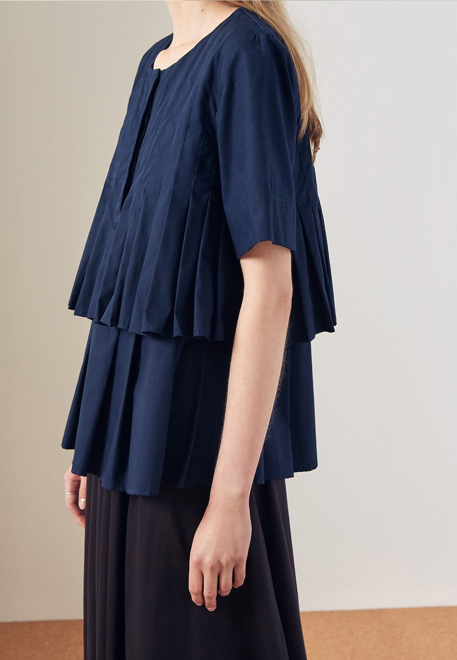 Kowtow Rei Top - navy - Good As Gold