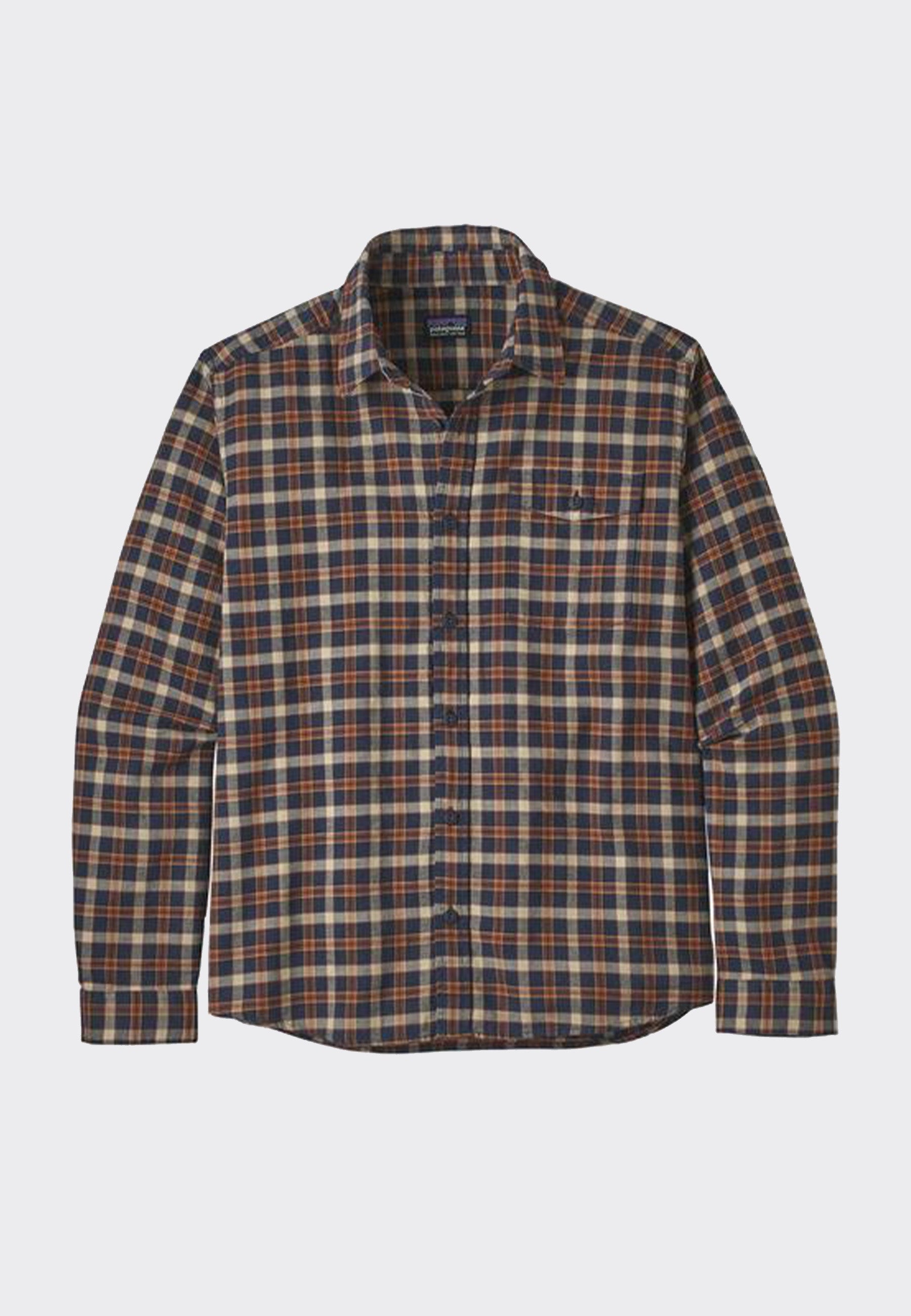 Light Weight Fjord Flannel Shirt - new navy