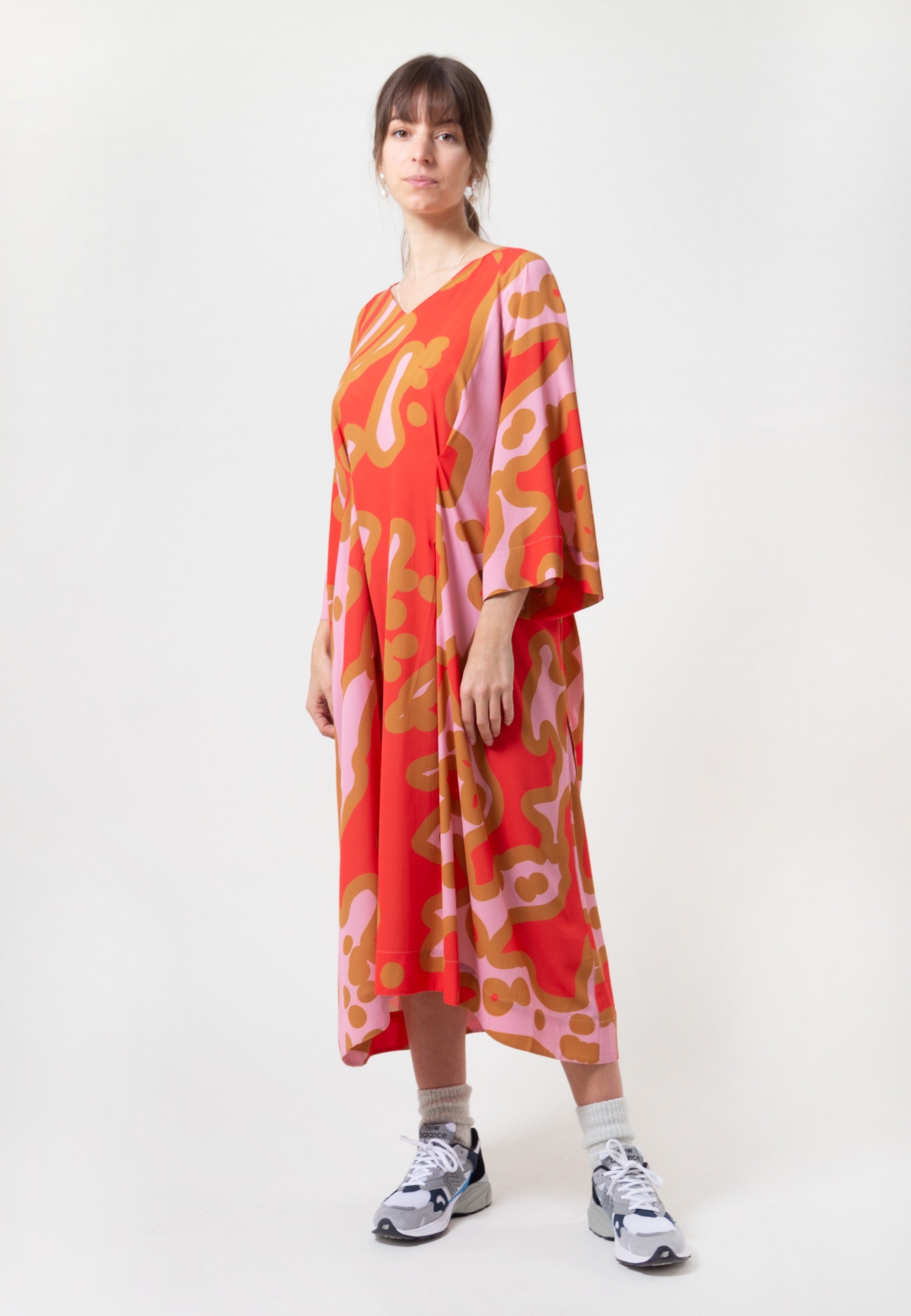 Think About It Dress - foam universe pink