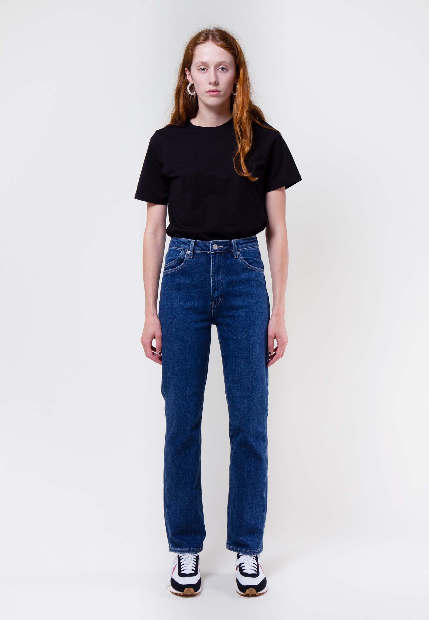 Original Straight Jeans - daria blue organic