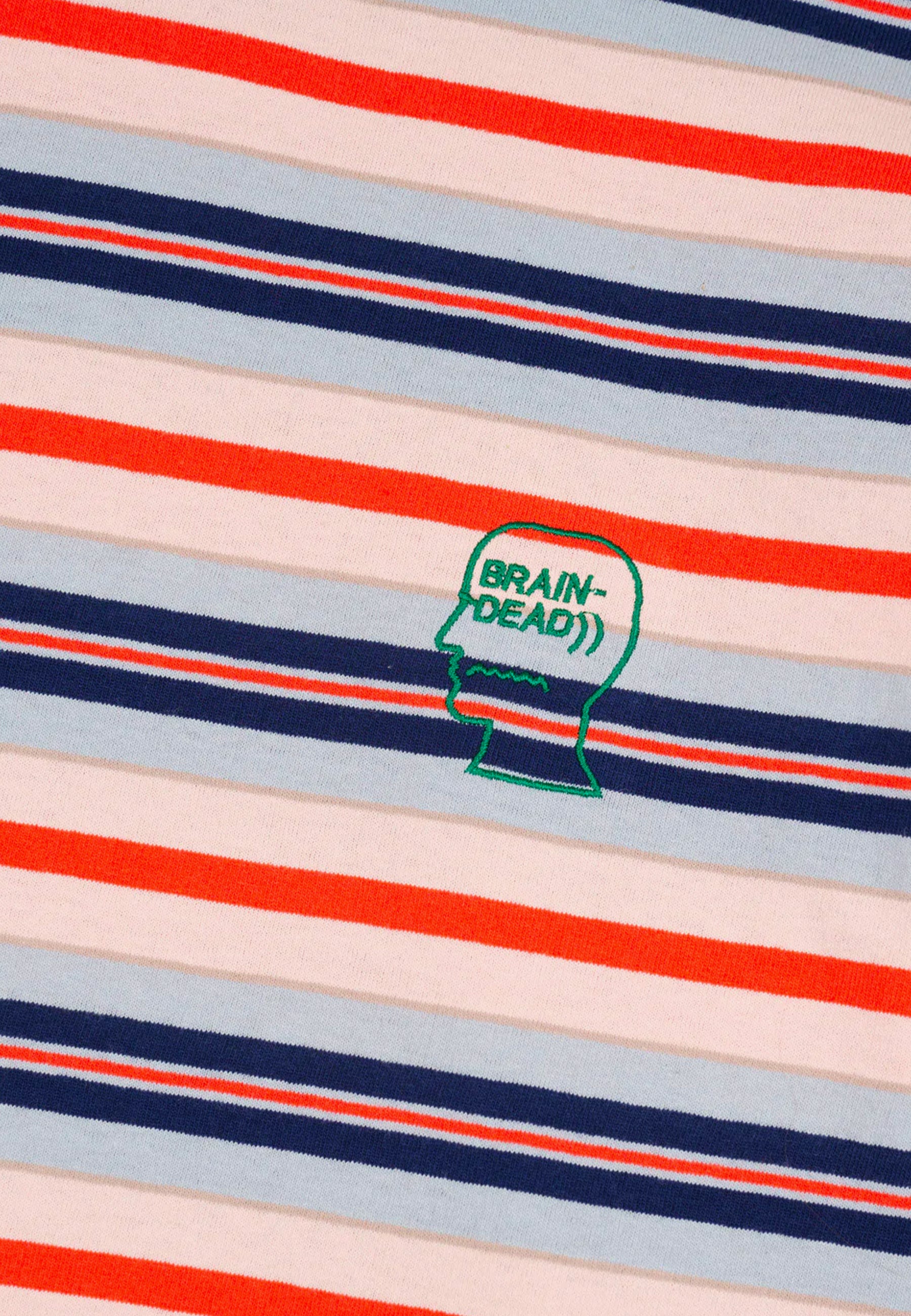 Brain Dead | Buy 92 Striped Long Sleeve T-Shirt - Navy Multi