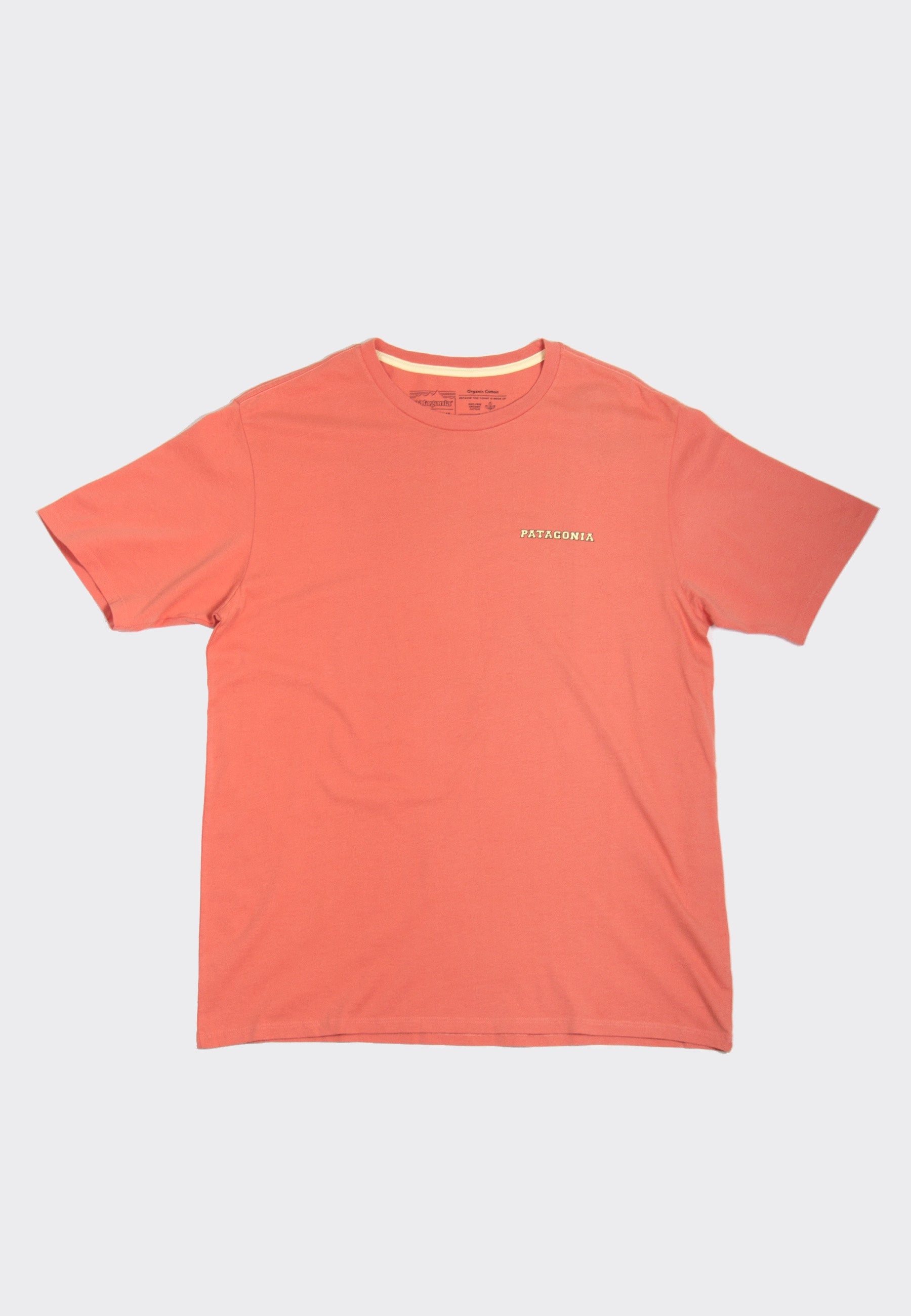 Summit Road Organic T-Shirt - mellow melon