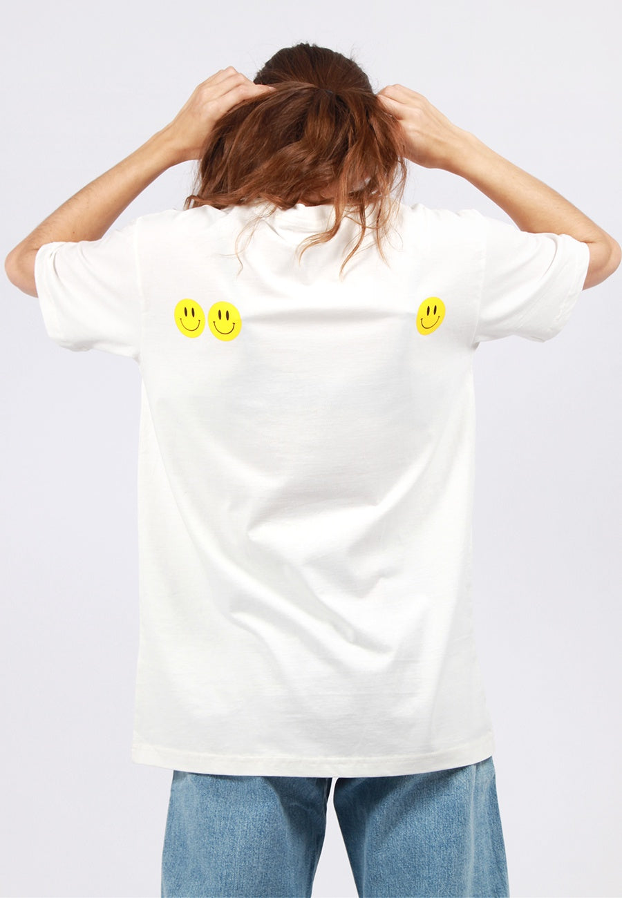 Good As Gold Smiley T-Shirt - white | GOOD AS GOLD | NZ