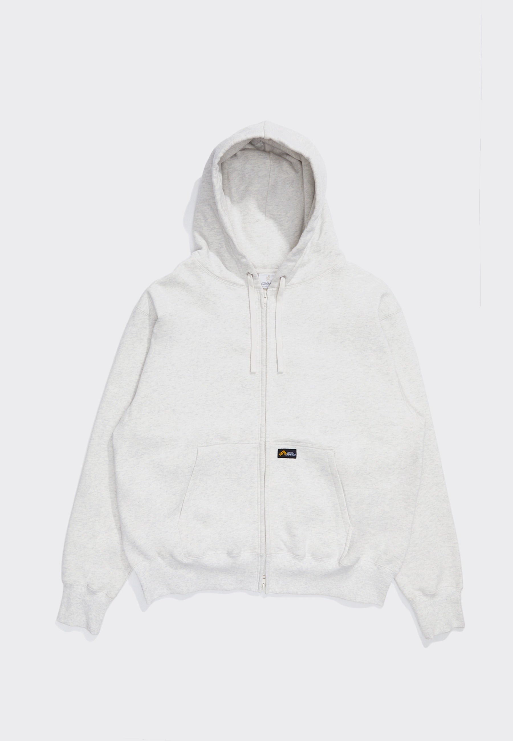 Adsum x Gramicci Double Zip Hoodie - Ash Heather