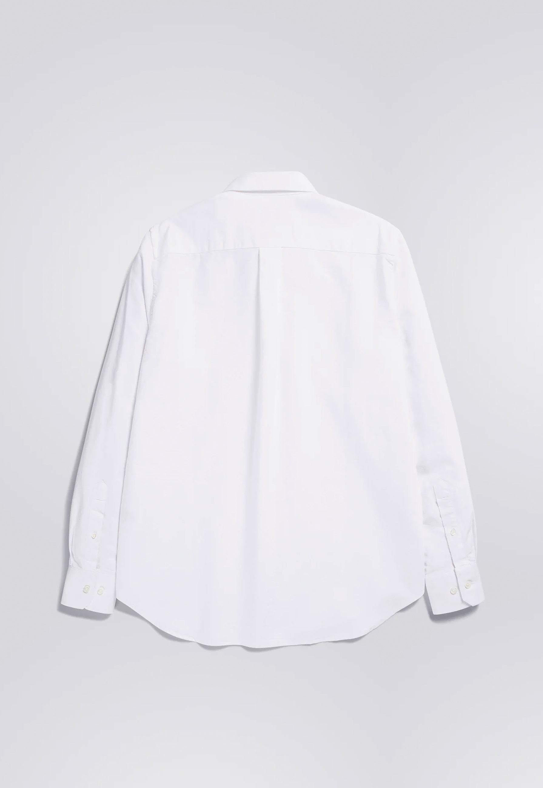 Algot Oxford Monogram Shirt - White