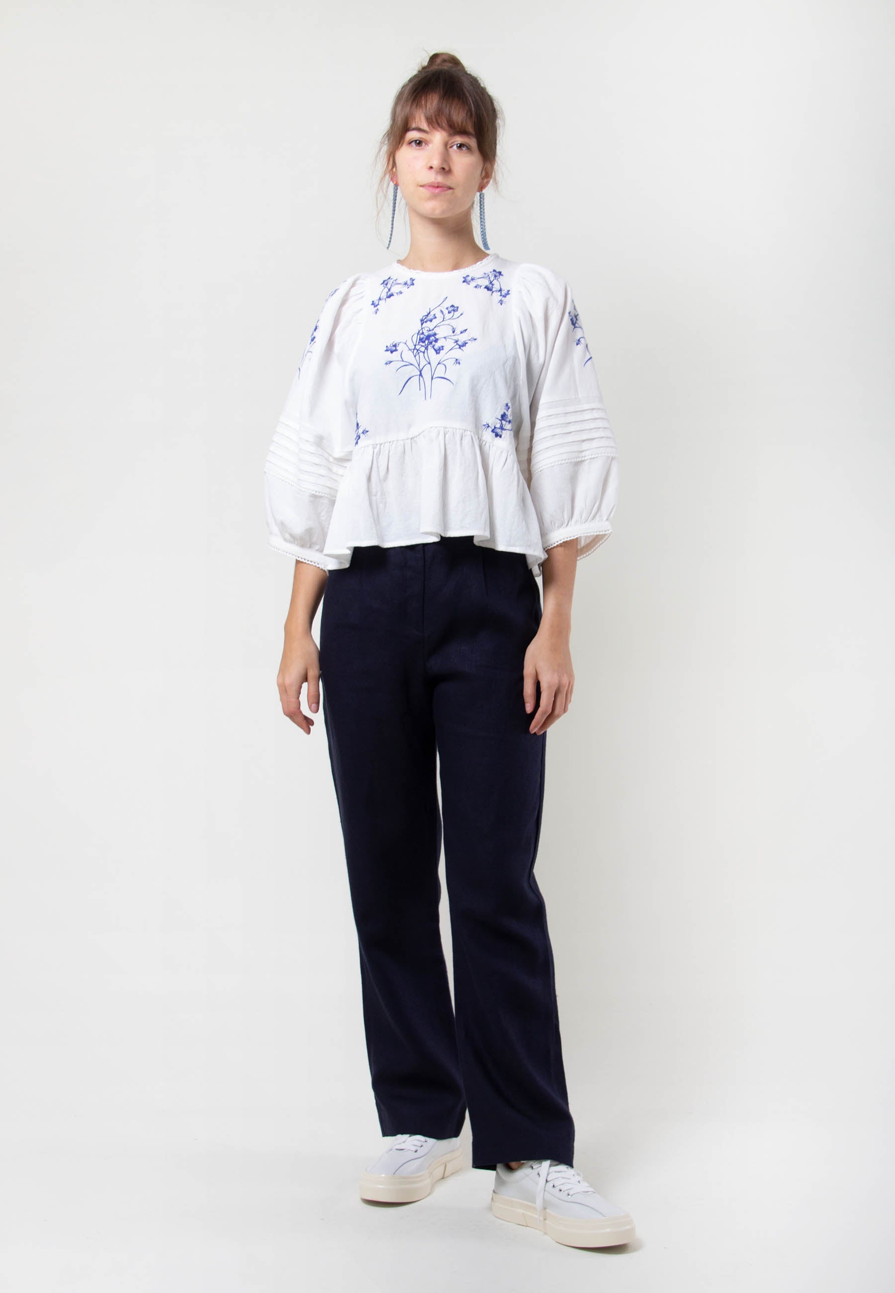 Shanghai Pants - dark navy