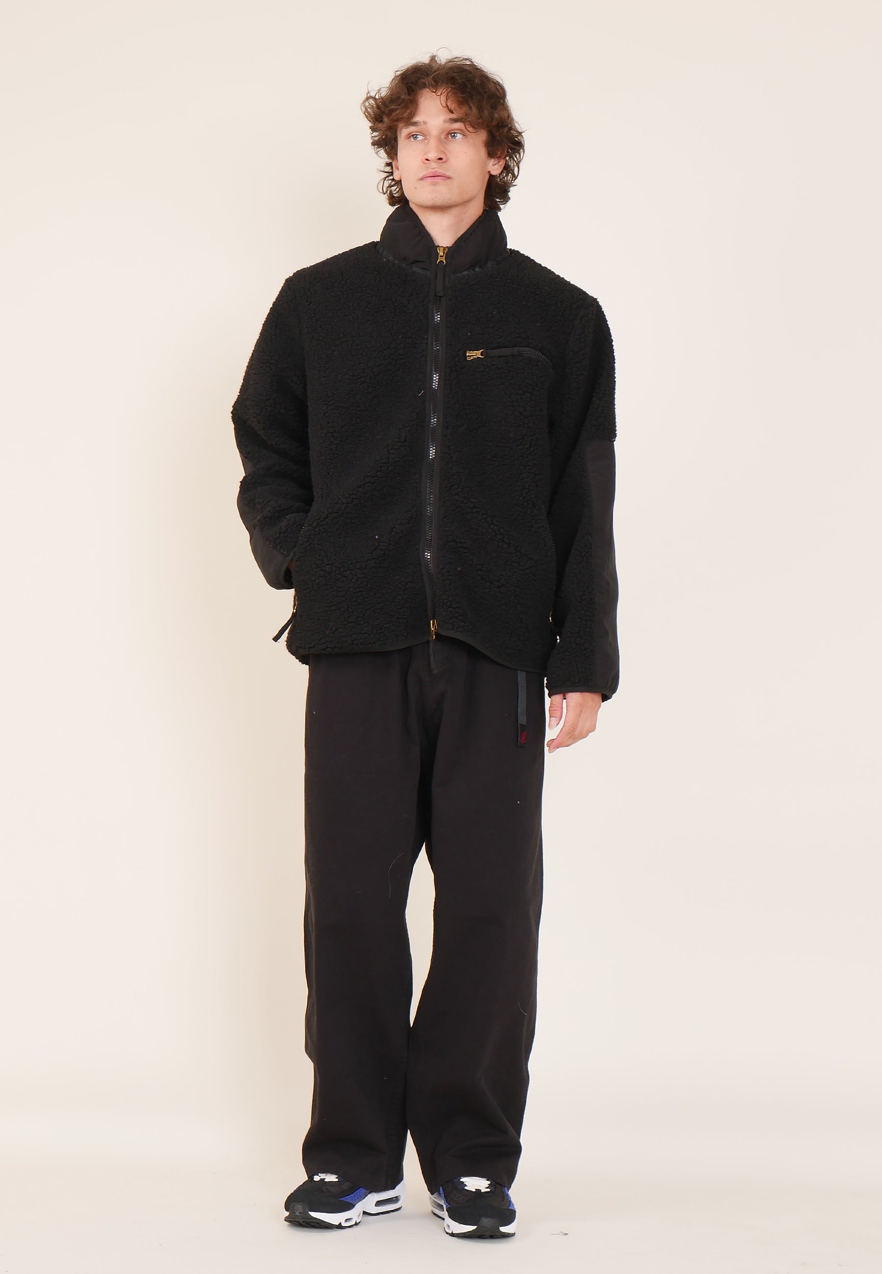 High Pile Fleece - black