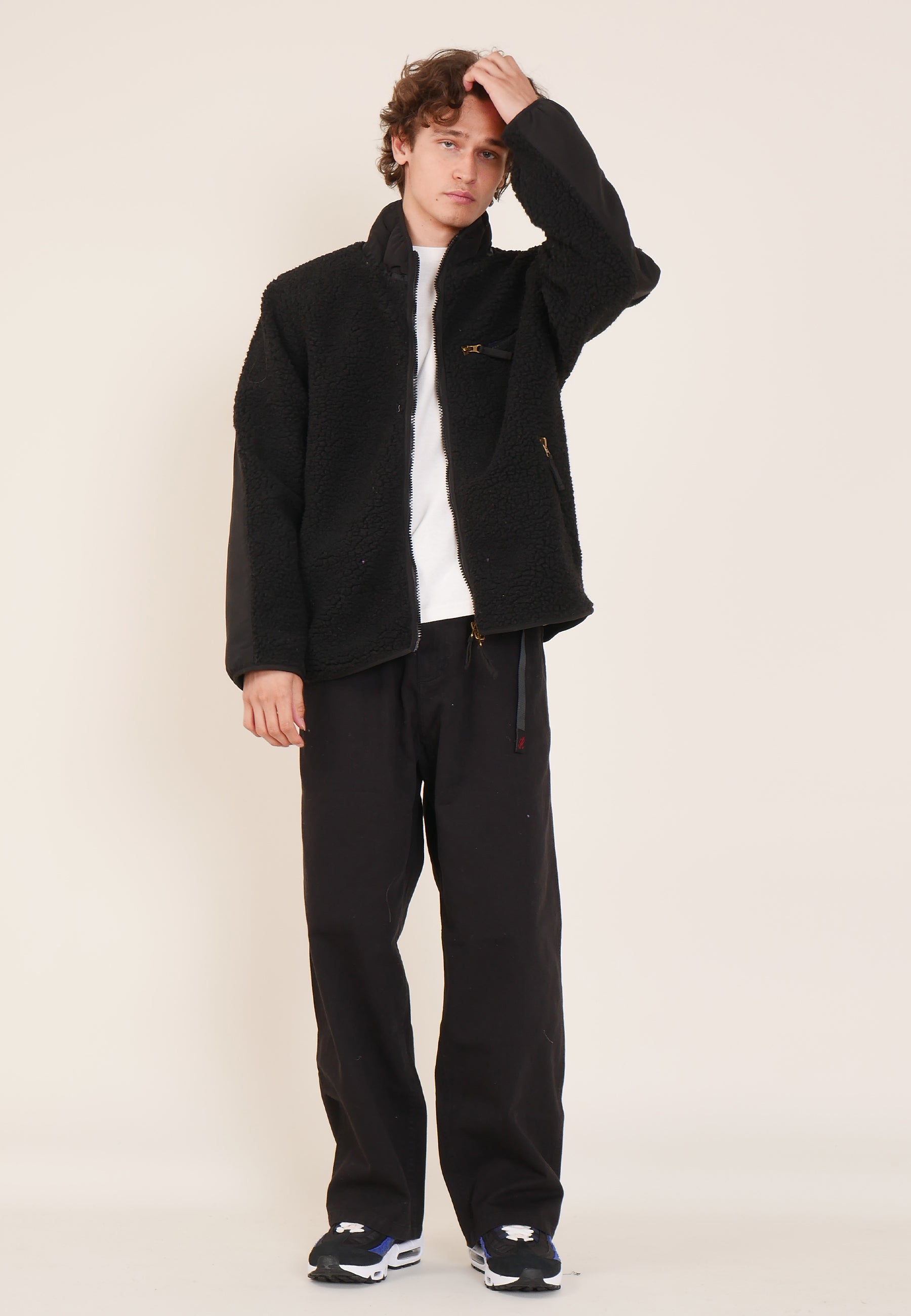 High Pile Fleece - black