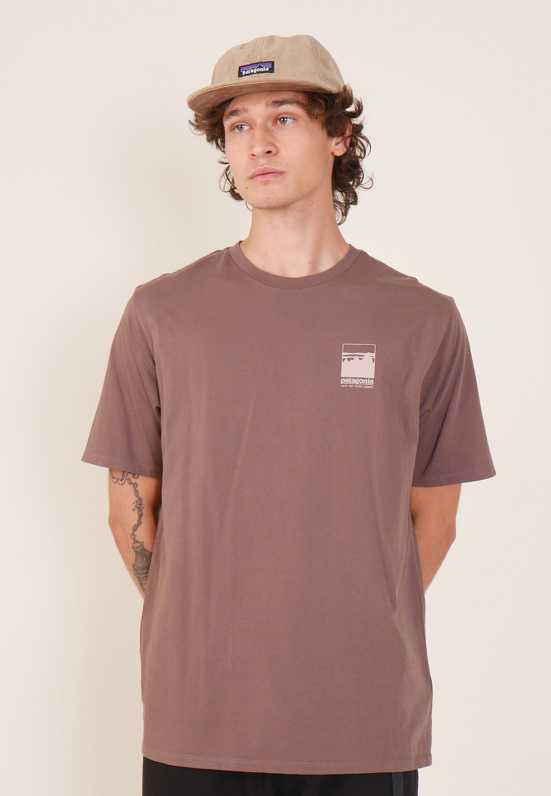 Corduroy Cap P-6 Label - mojave khaki