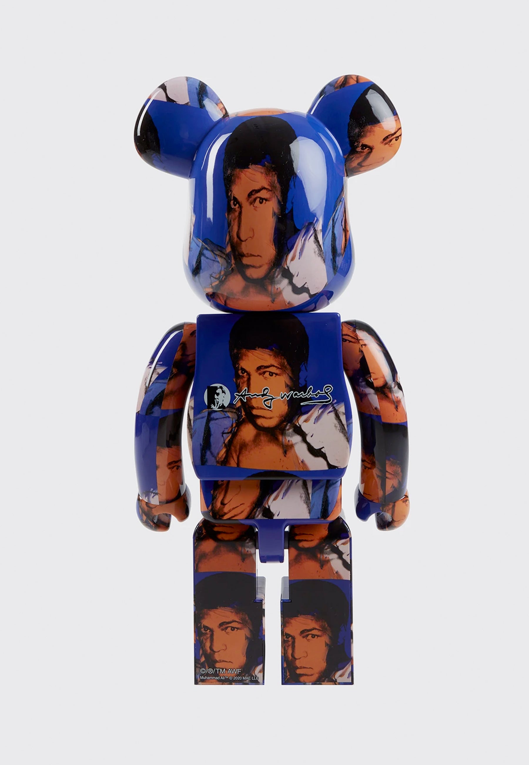 Be@rbrick Andy Warhol's Muhammad Ali 1000%