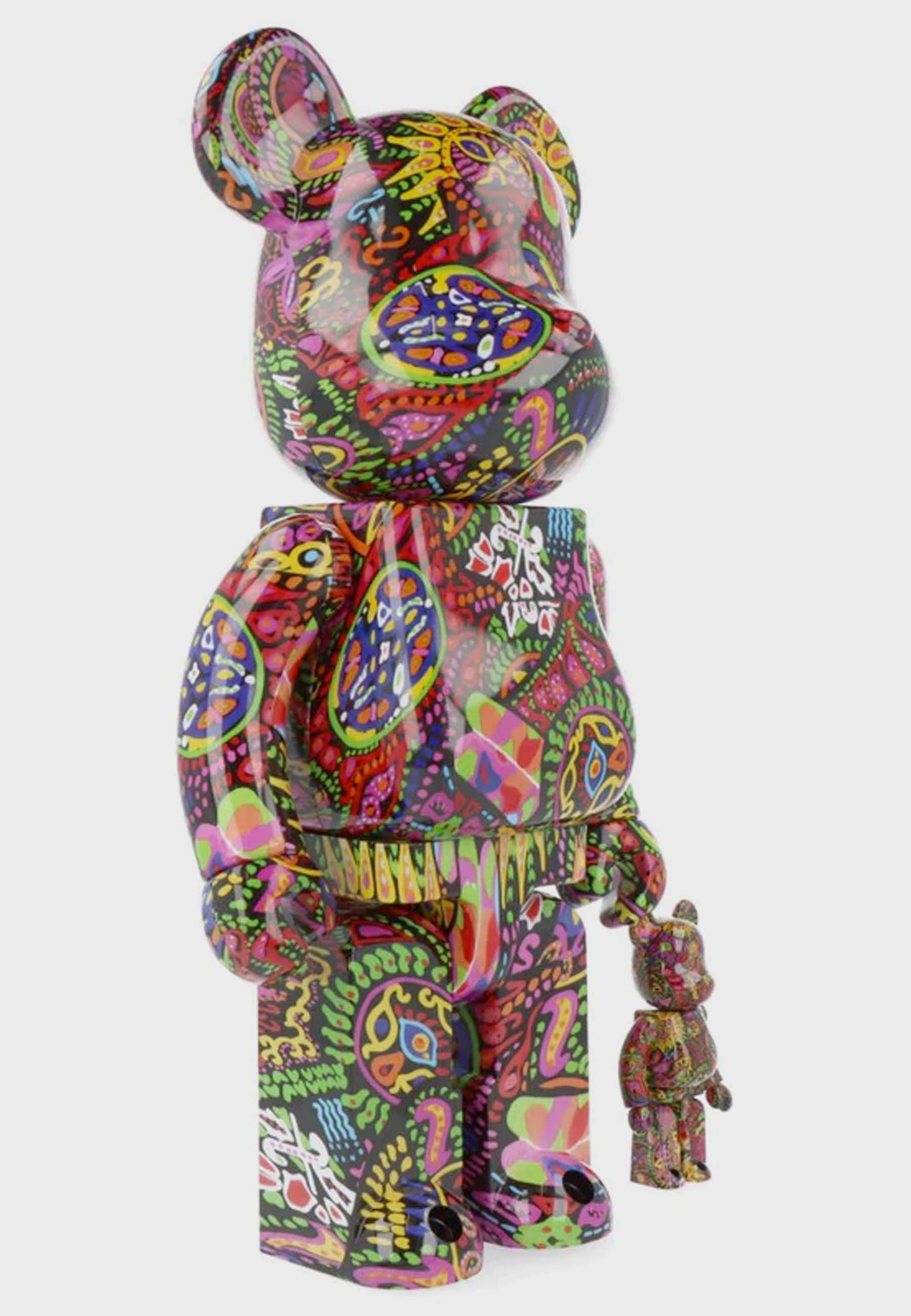 Be@rbrick Psychedelic Paisley 100% + 400% Set