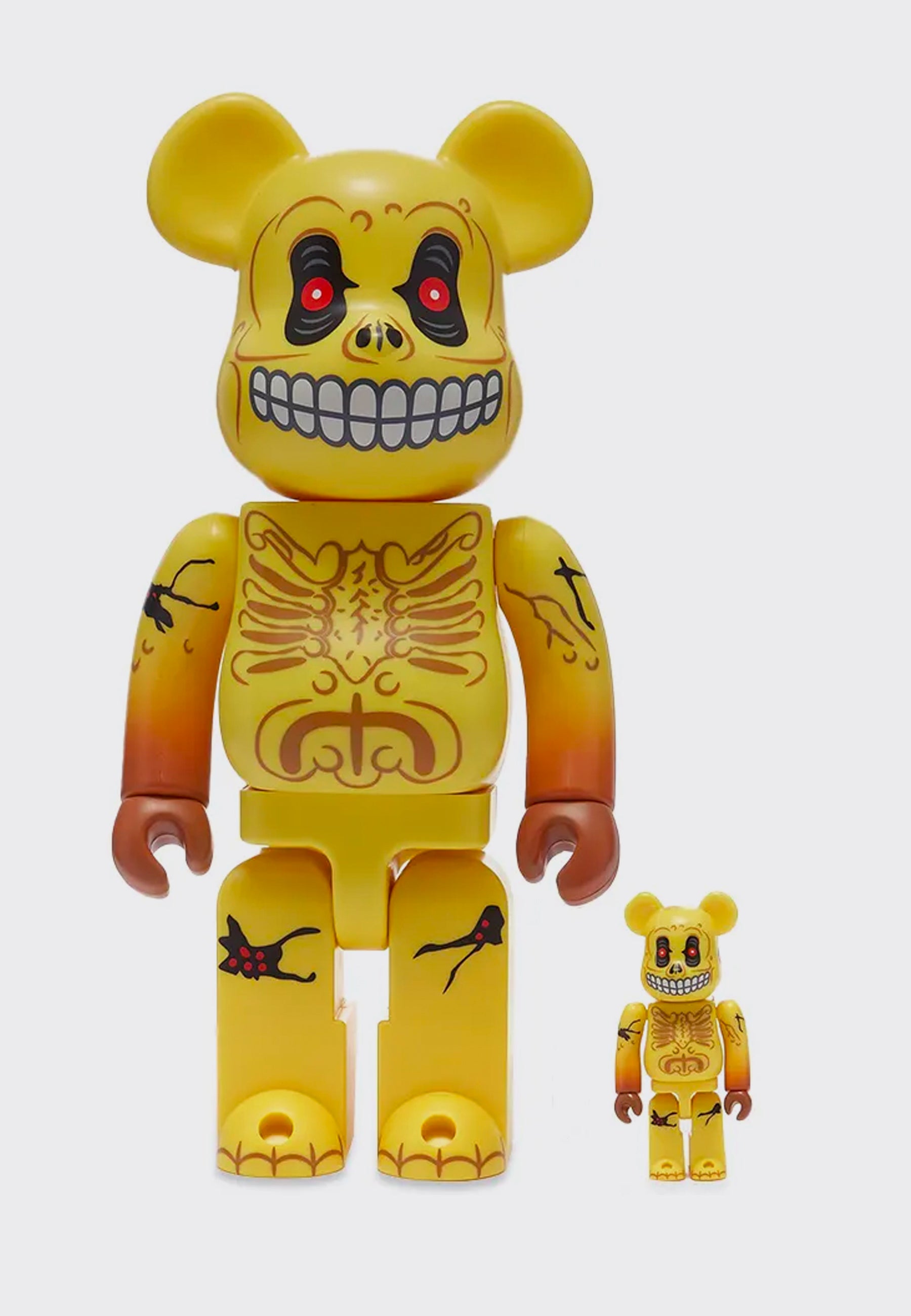 Be@rbrick Skull Face 100% + 400% Set