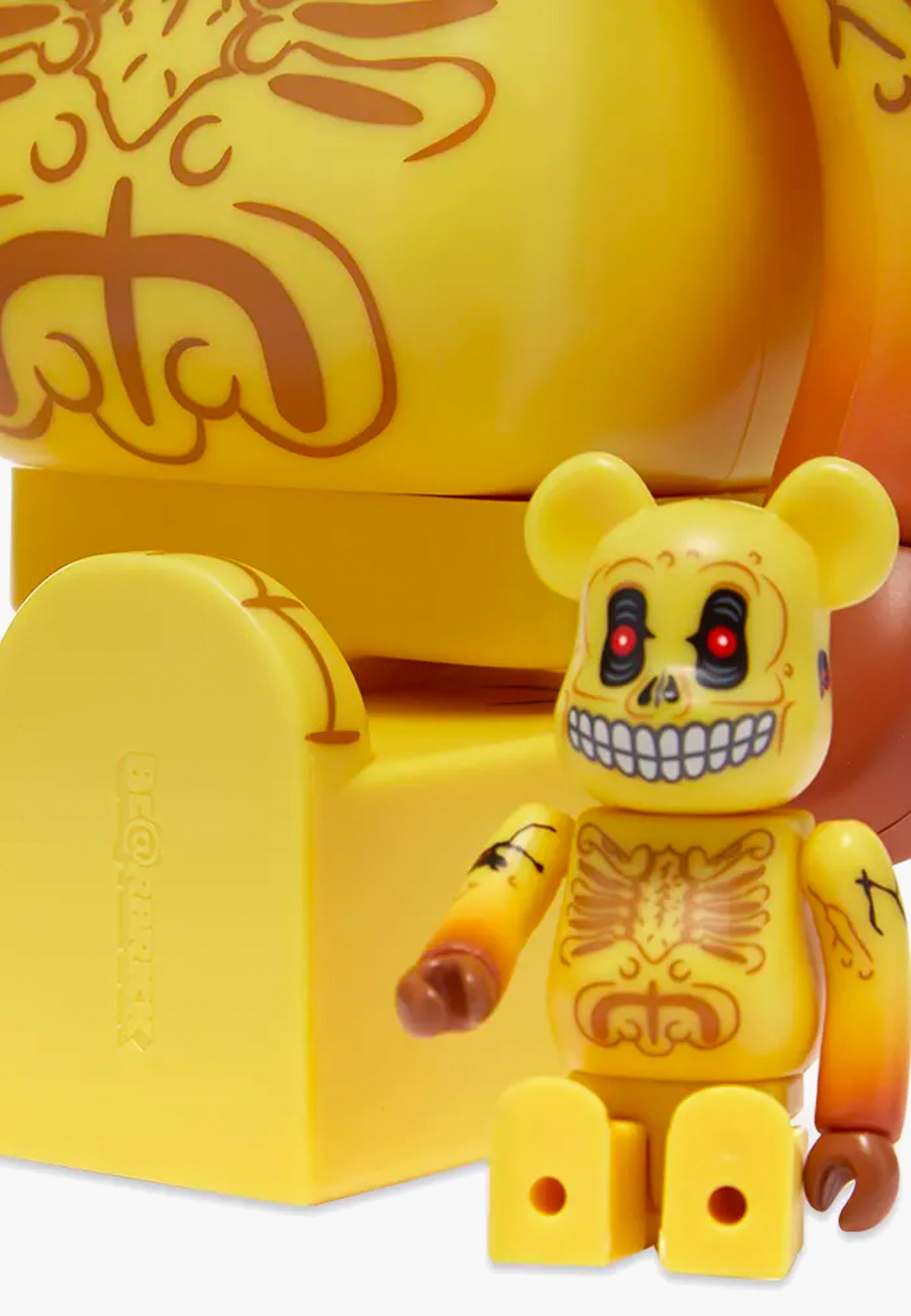 Be@rbrick Skull Face 100% + 400% Set