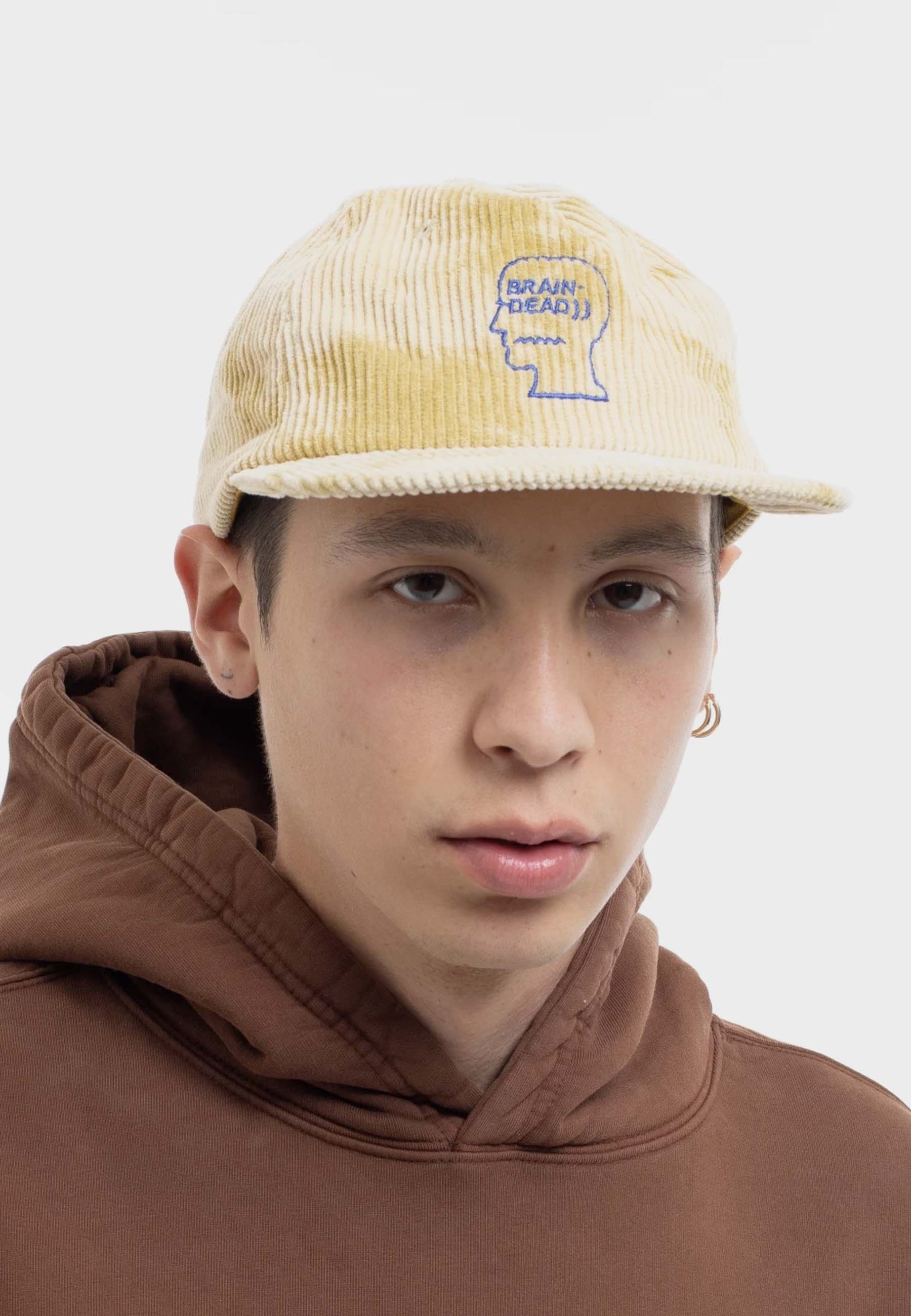 Brain Dead Bleach Cord Logo Head Cap