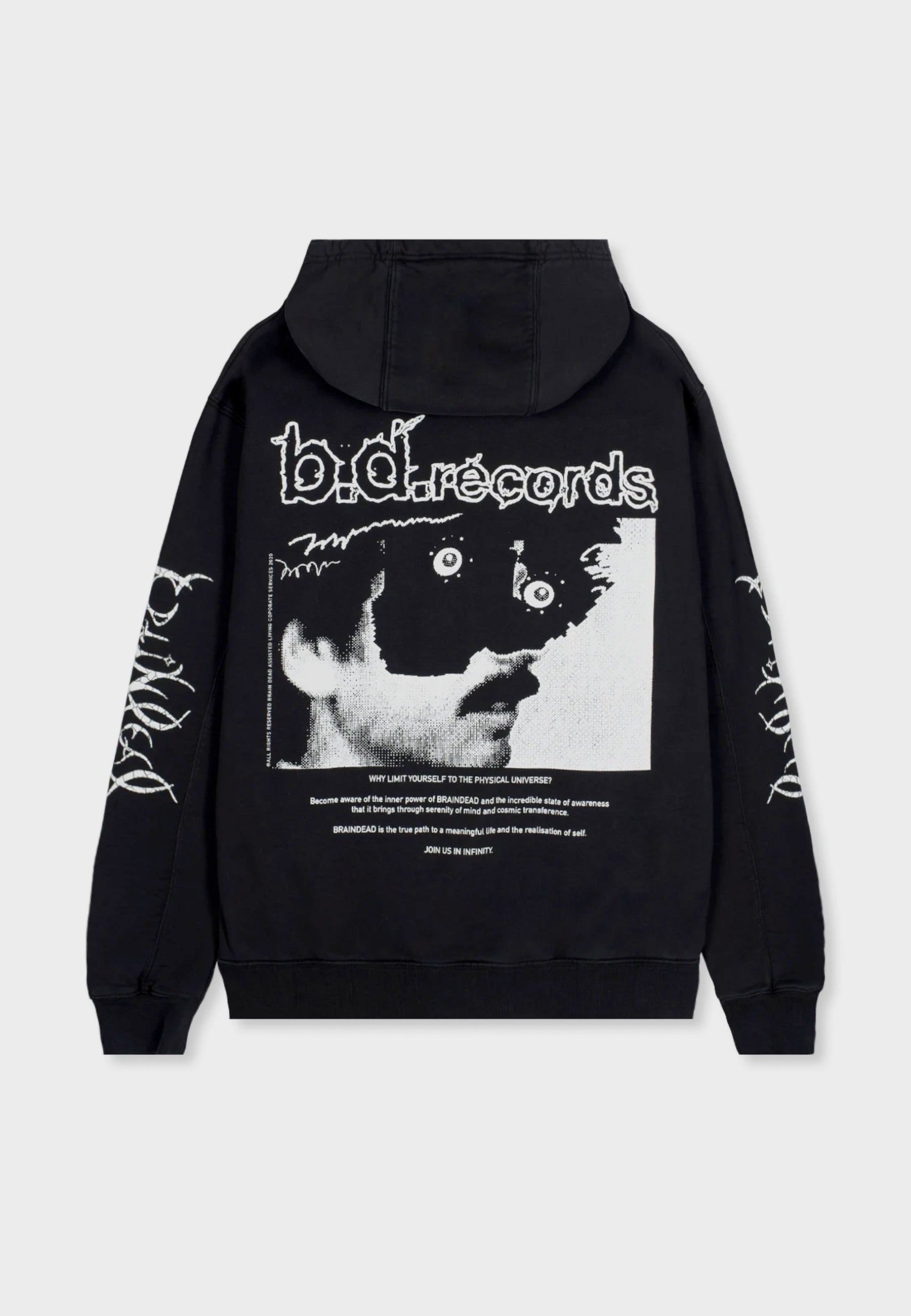 Psycho Meditation Hoodie - black