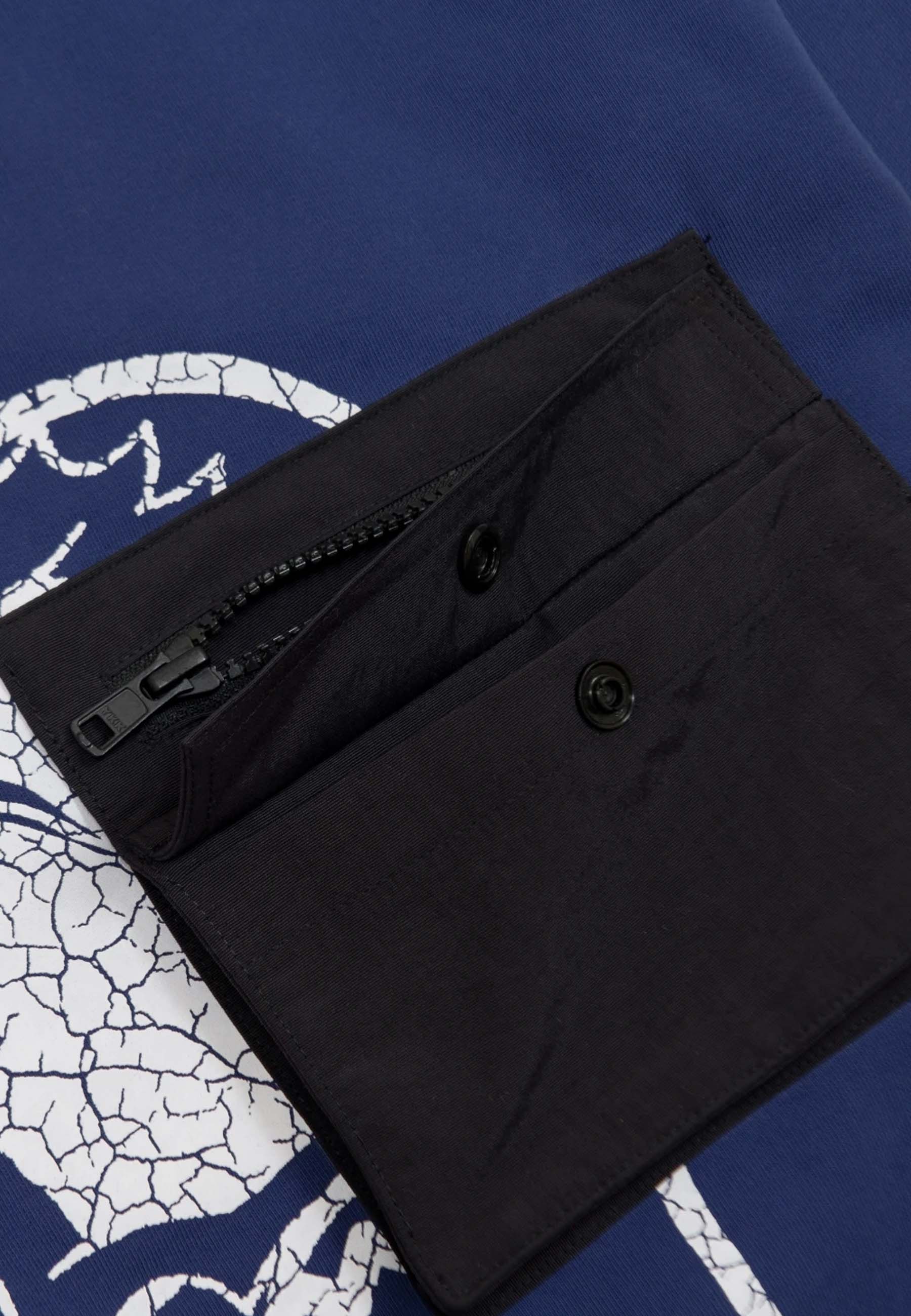 Saturated Voids Crew - vintage wash blue