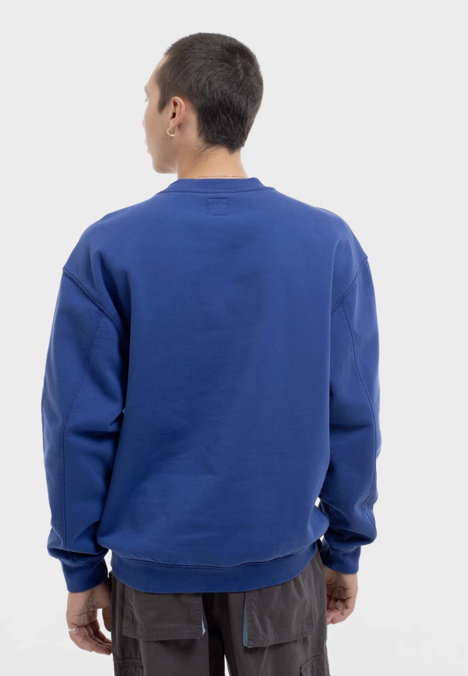 Saturated Voids Crew - vintage wash blue