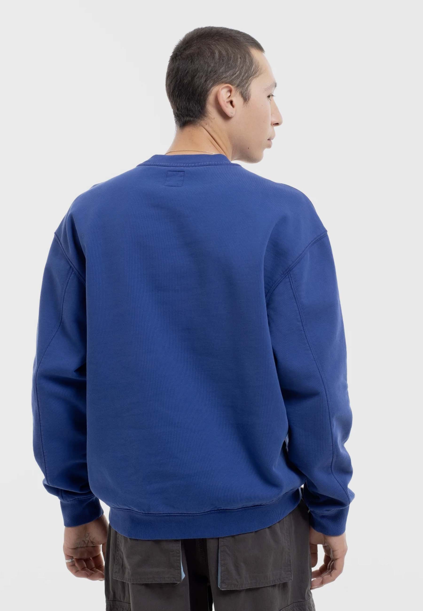 Saturated Voids Crew - vintage wash blue
