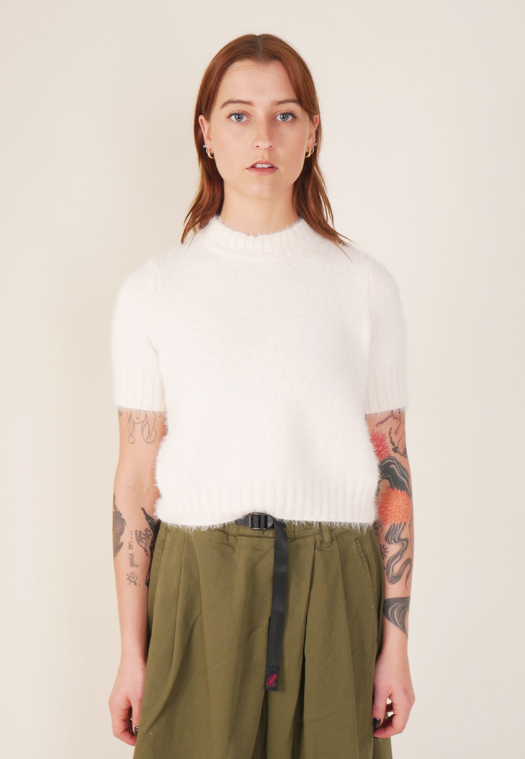 Kate Knit T-Shirt - Dust