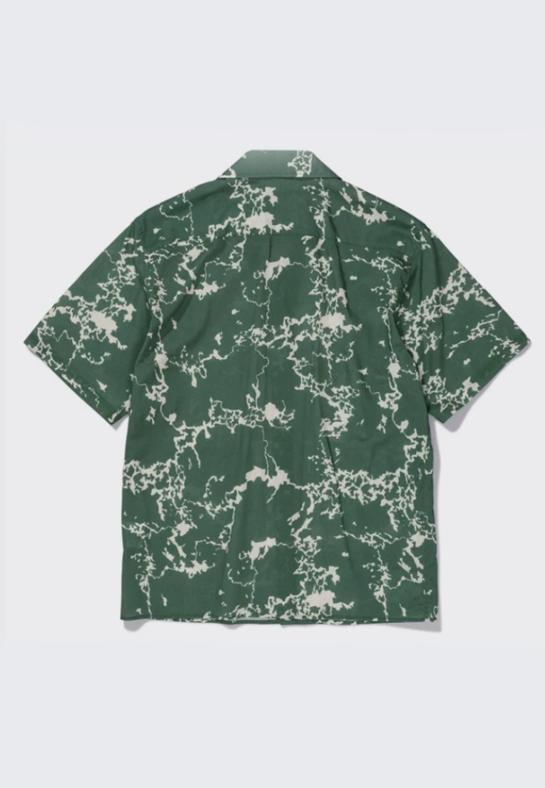 【新品未使用】Knuth Marf rugger shirt/green spring rugger shirt(unisex)/green | KNUTH MARF
