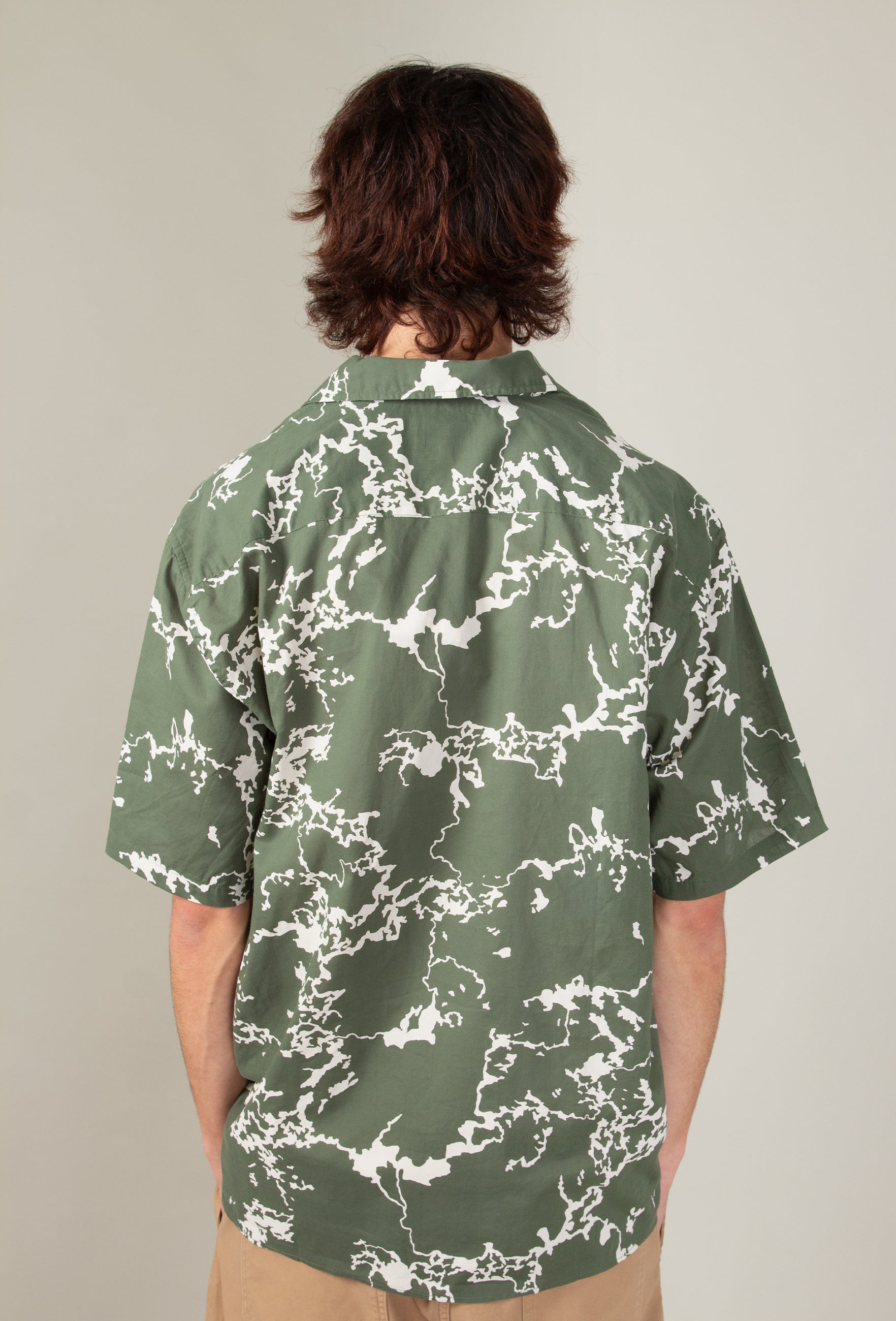 Carsten Print Shirt - lichen green