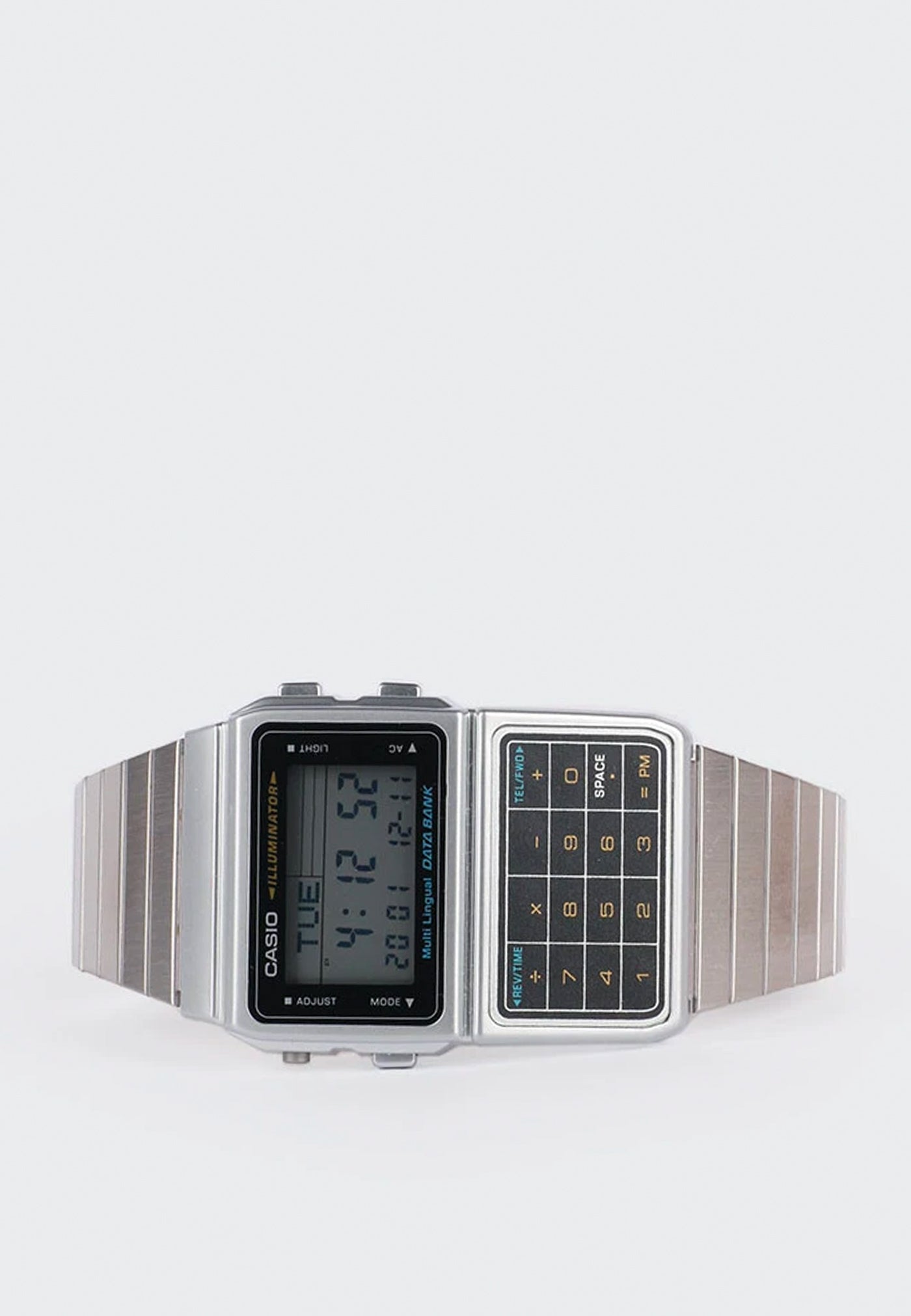 Databank Calculator Watch (DBC611-1D) - Silver