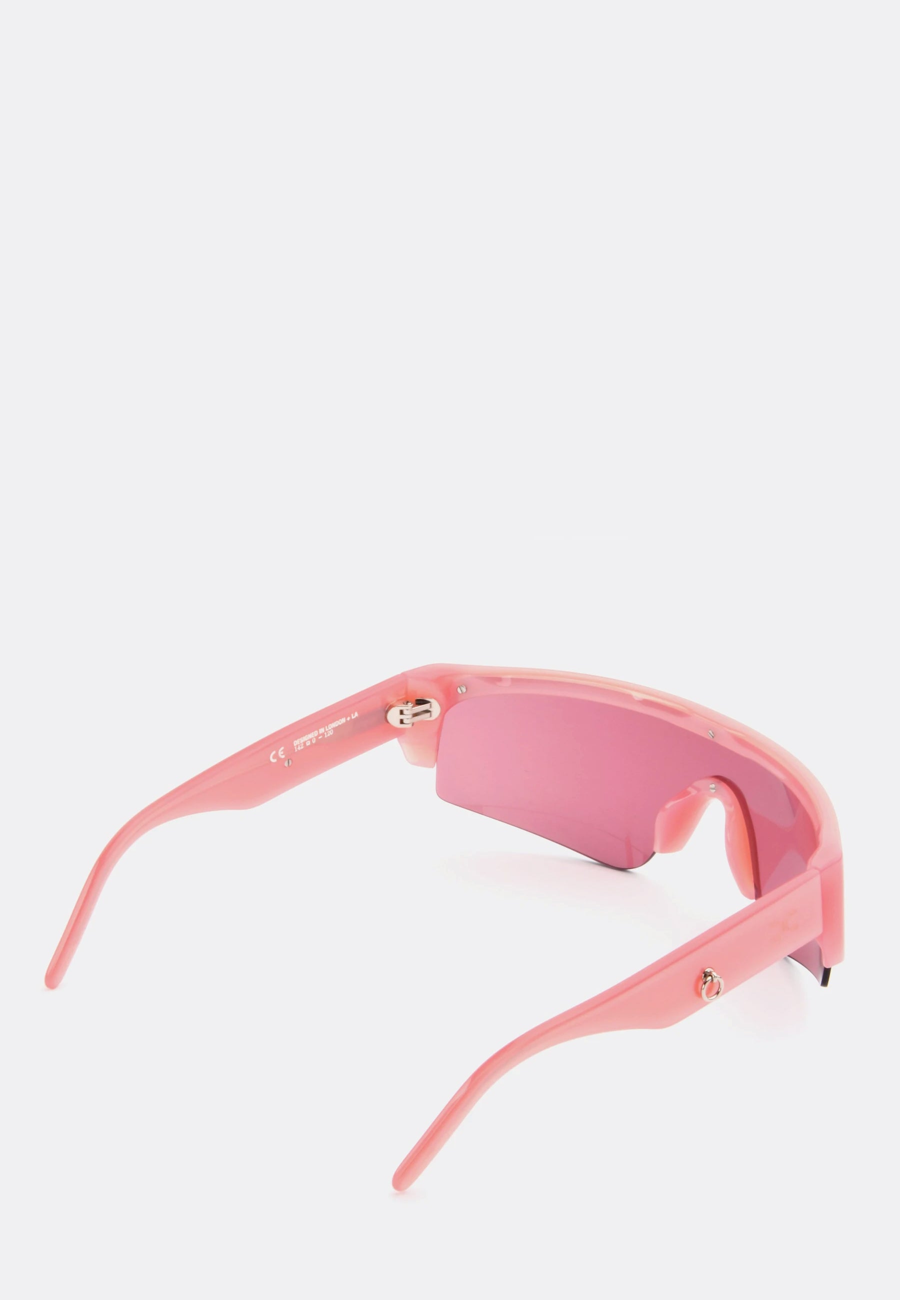 Charli Cohen Halo Sunglasses - pink/pink