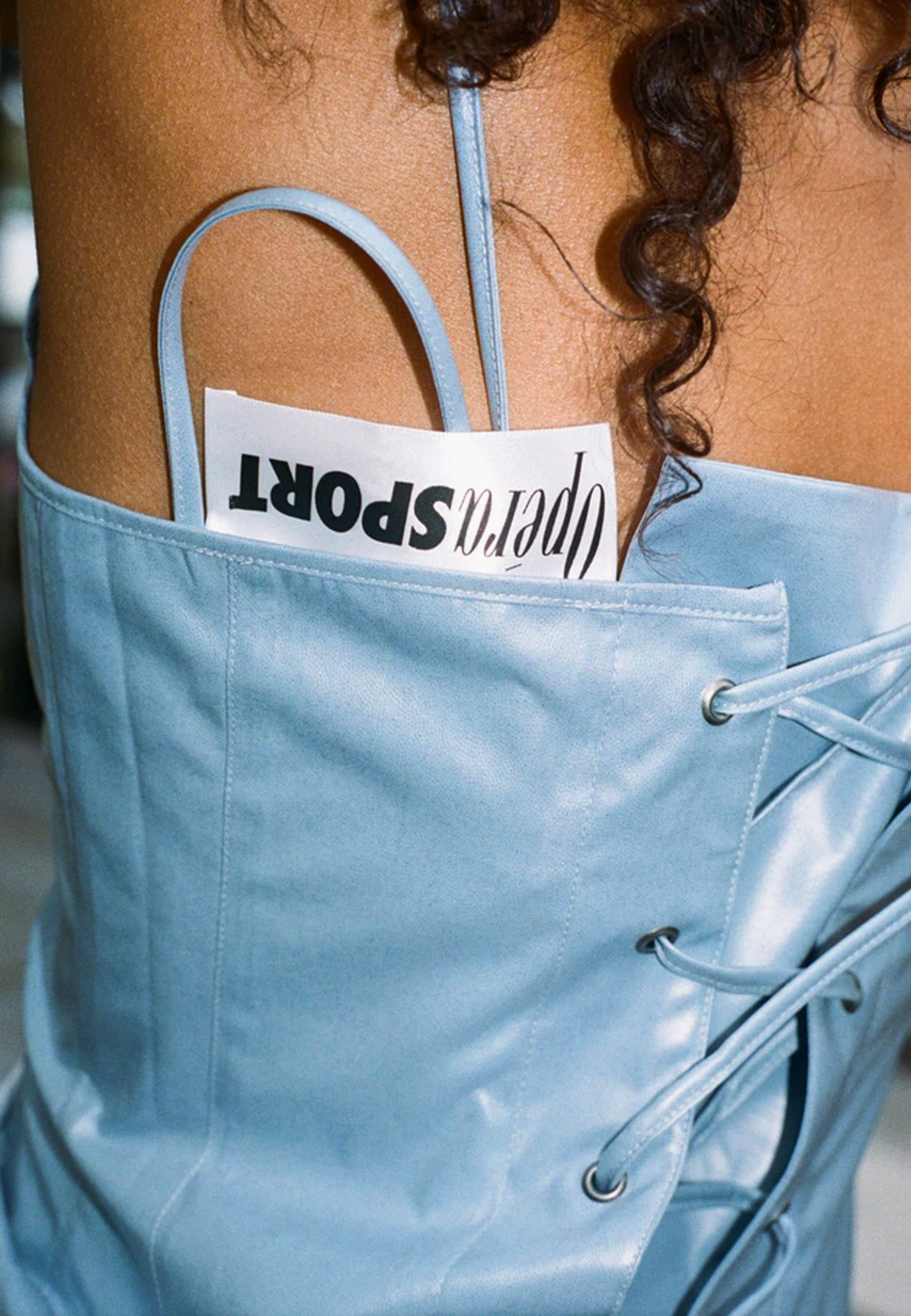 Chika Corset - blue