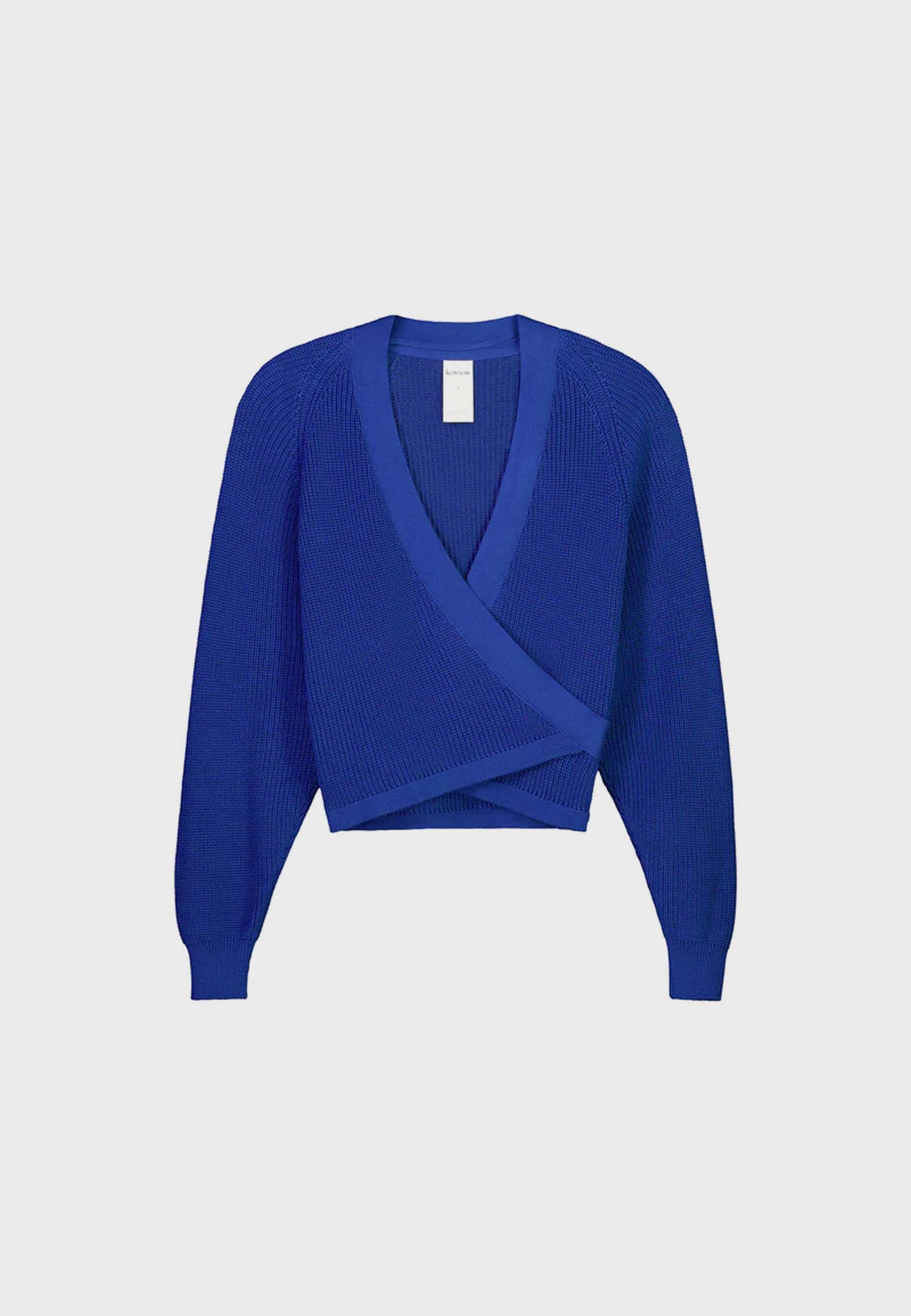 Composure Cardigan - Primary Blue