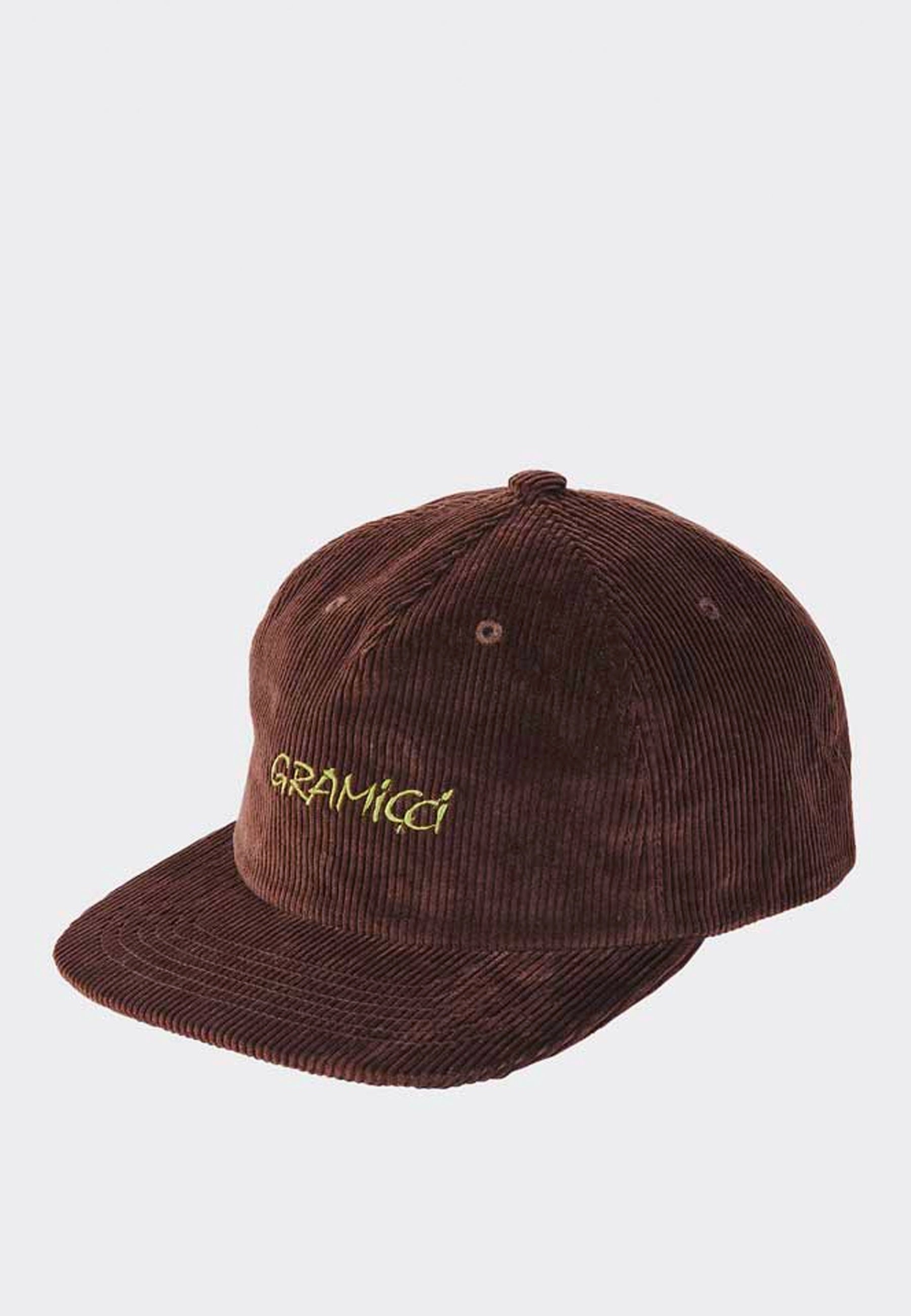 Corduroy Cap - Dark Brown