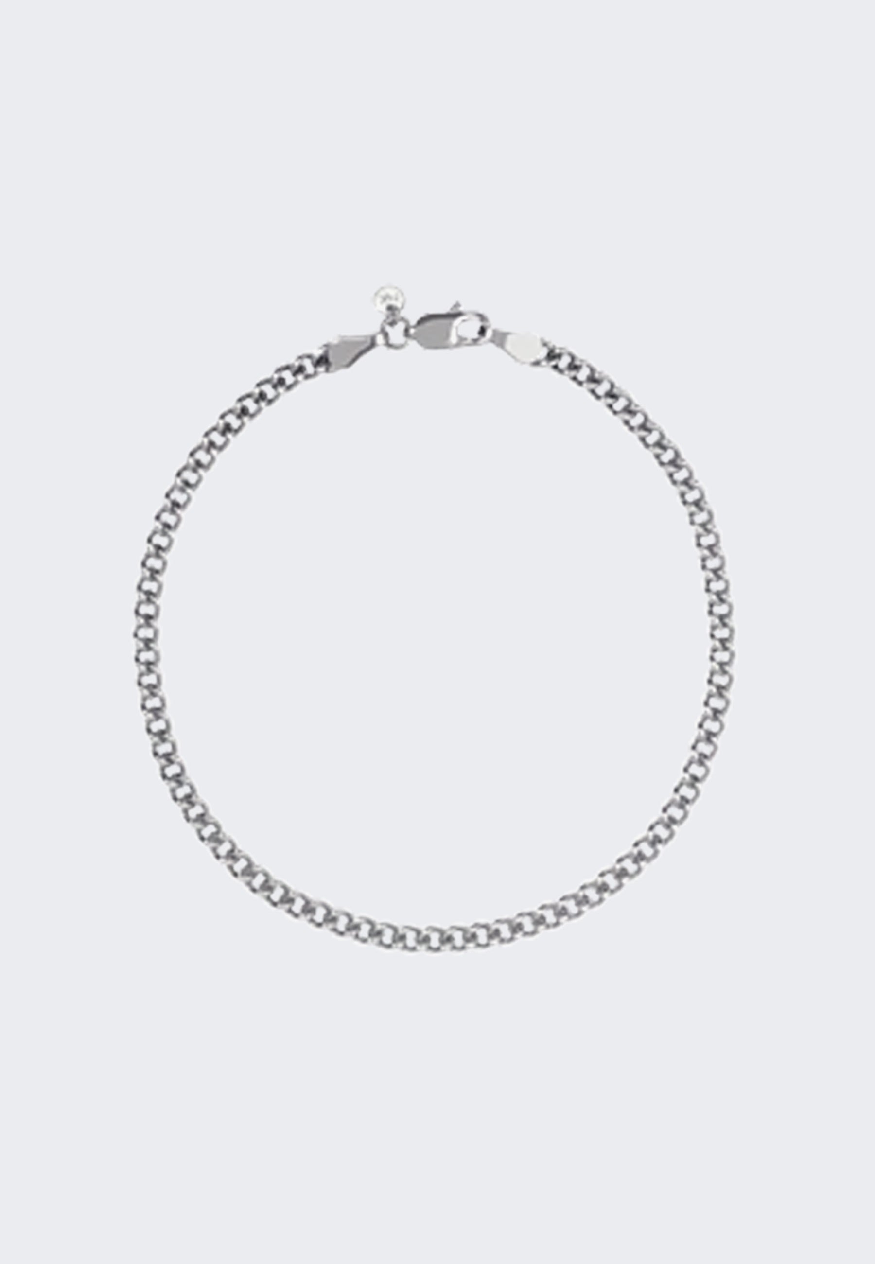 Curb Chain Bracelet - Silver