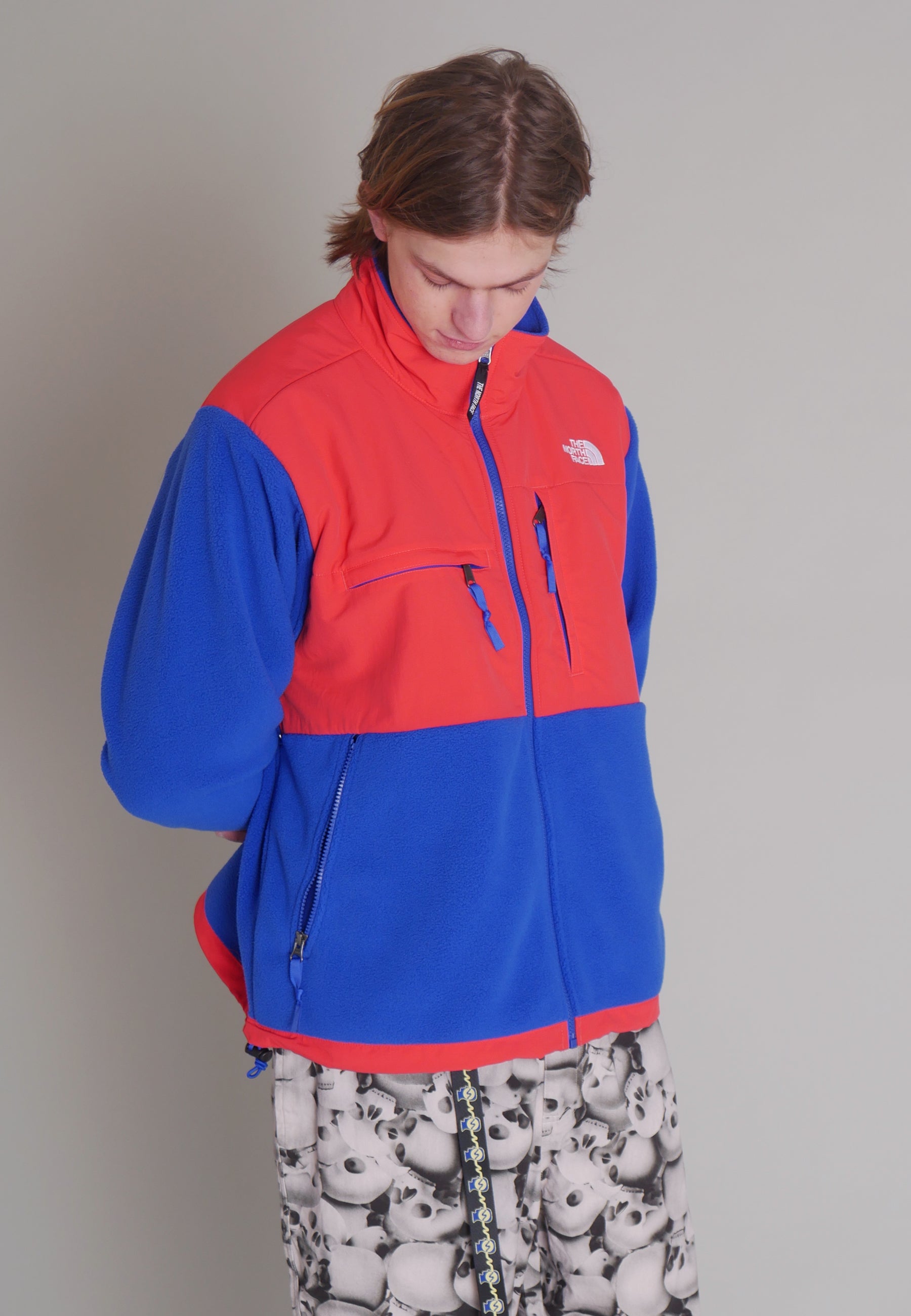 The North Face Buy 95 Retro Denali Jacket TNF blue horizon red online Good As Gold NZ