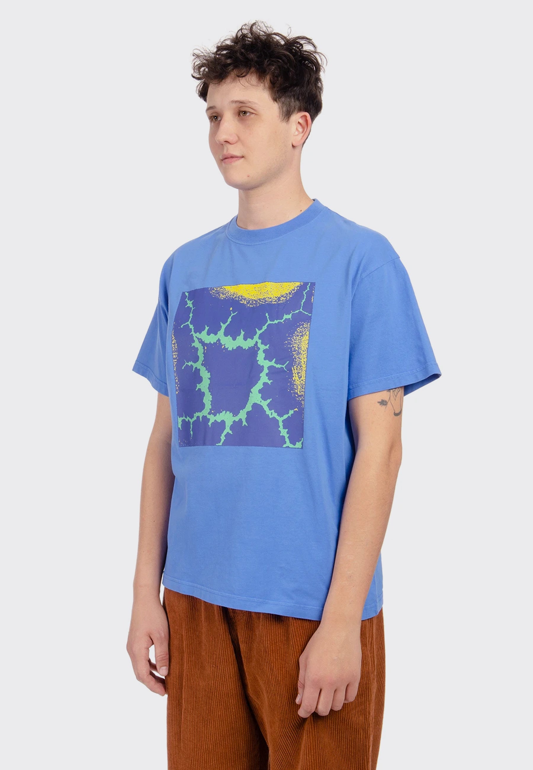 Electric Owl T-Shirt - china blue