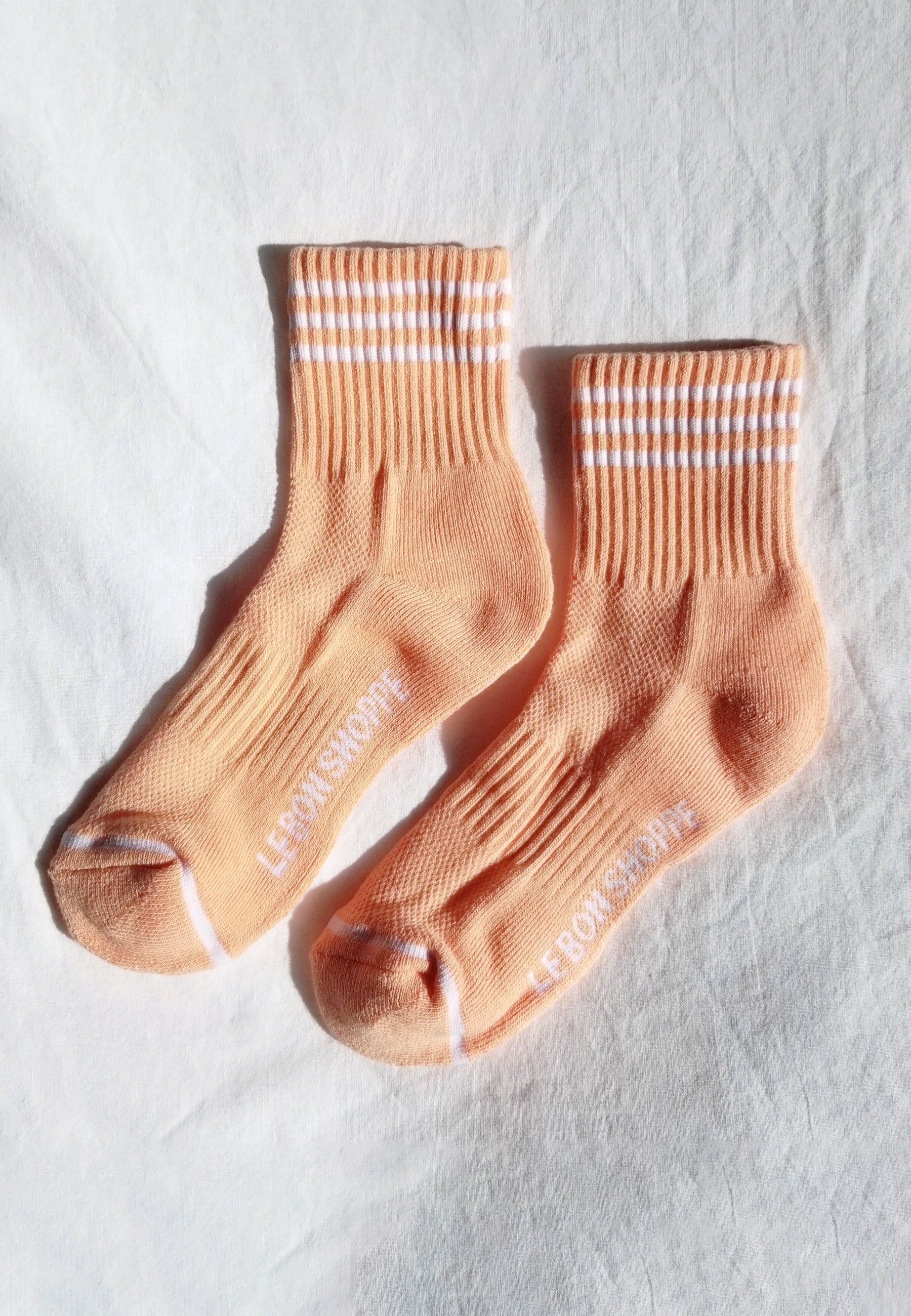 Girlfriend Socks - grapefruit